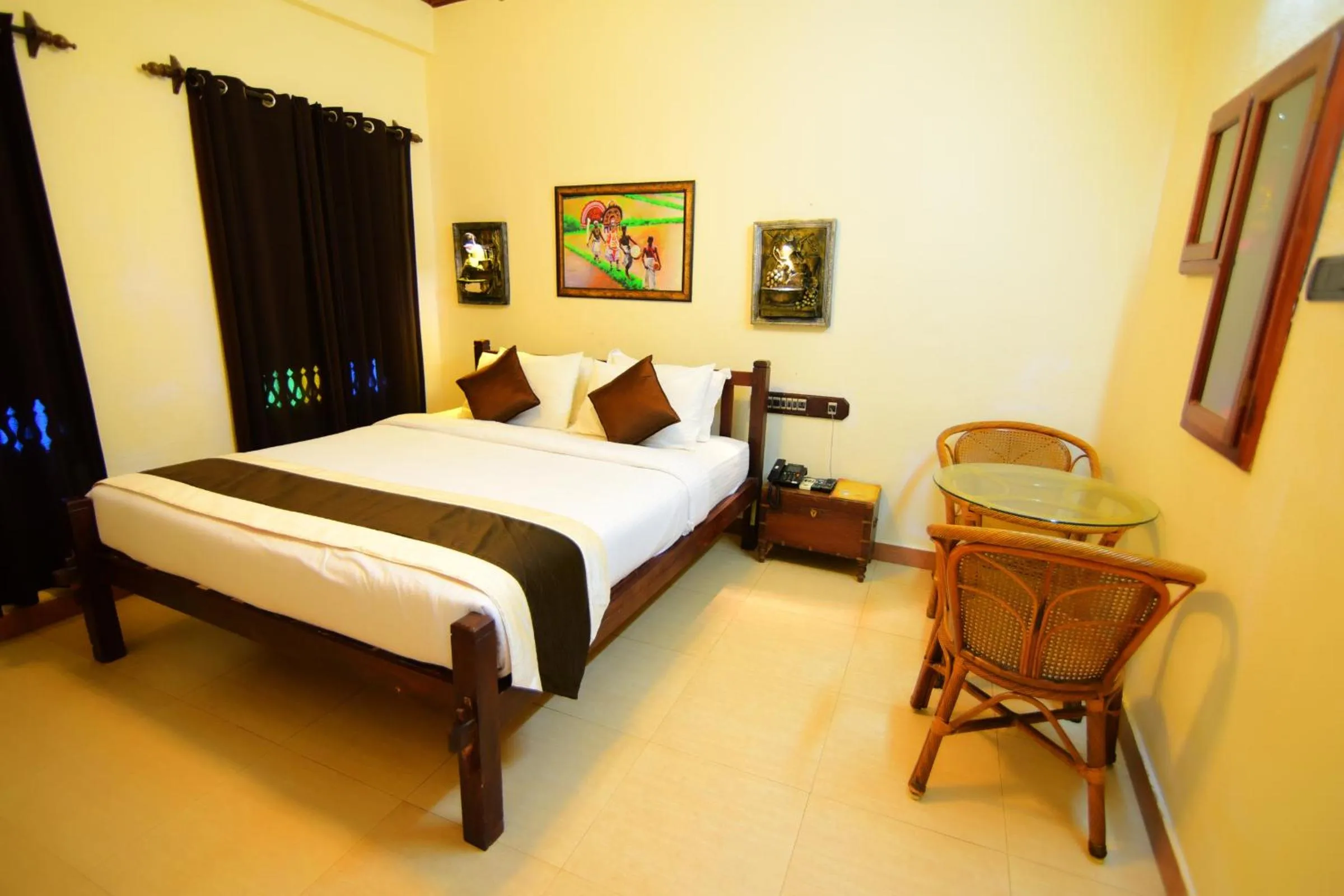 Photo of the whole room, Bed in Kovalam Beach Hotel