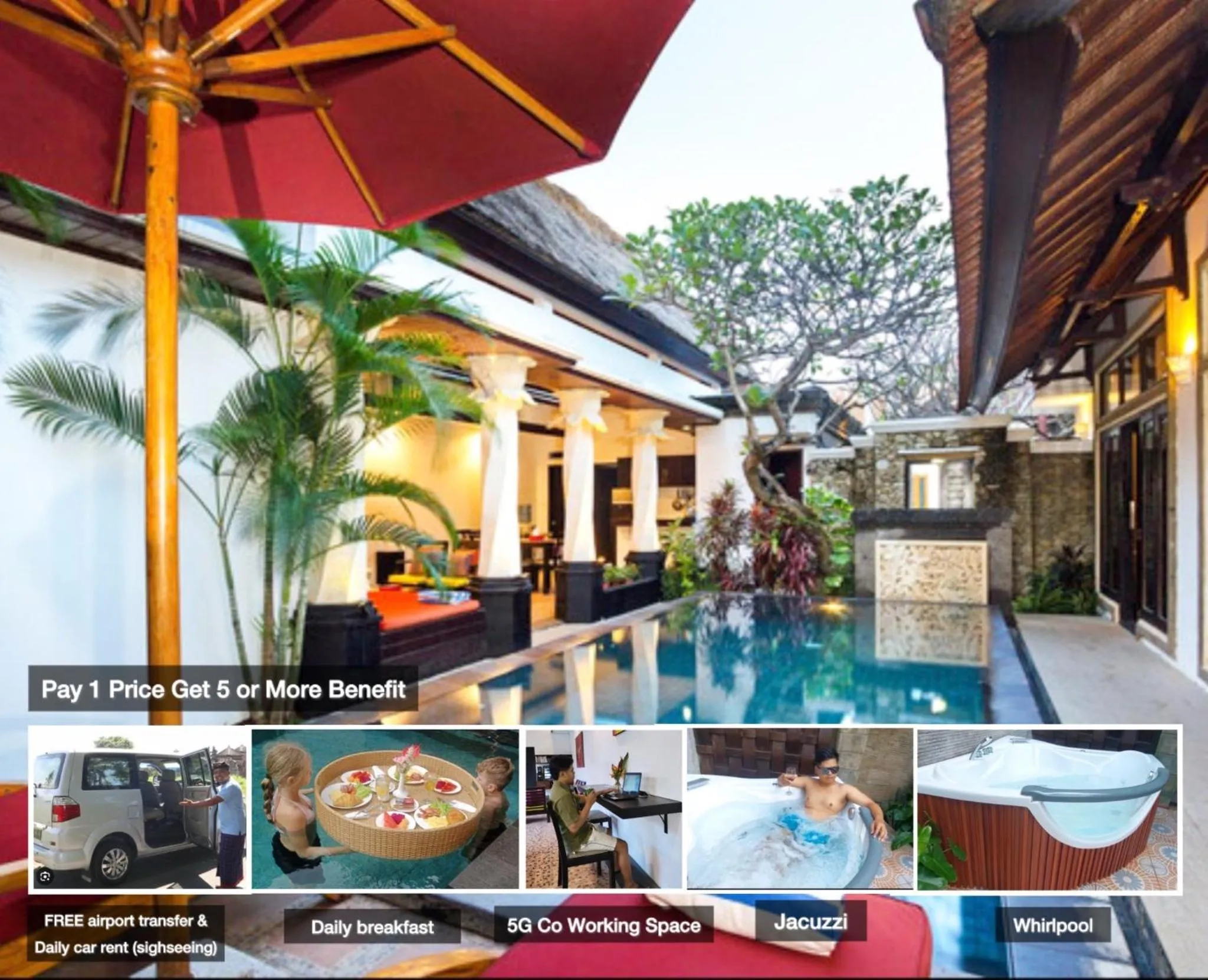 Property building in Villa Cantik Tresna