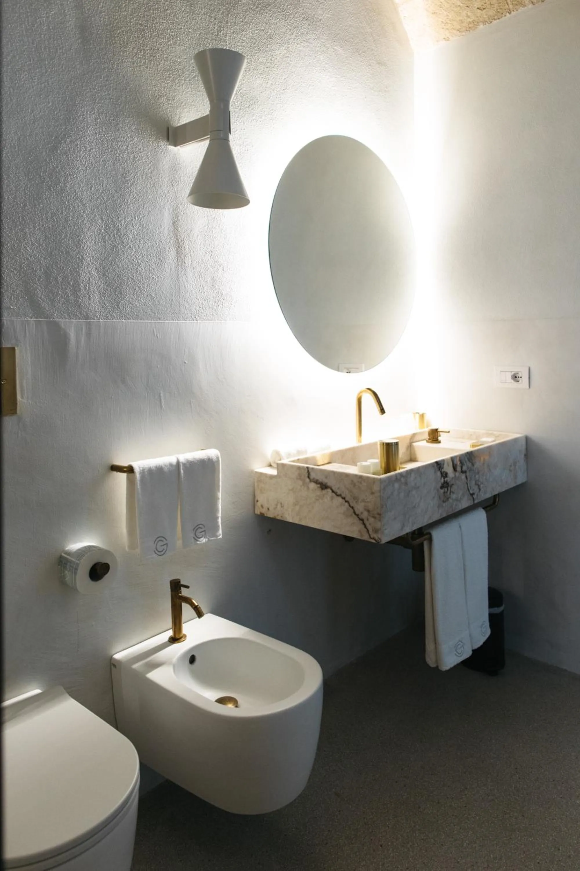Toilet in Palazzo De Noha - Boutique Hotel