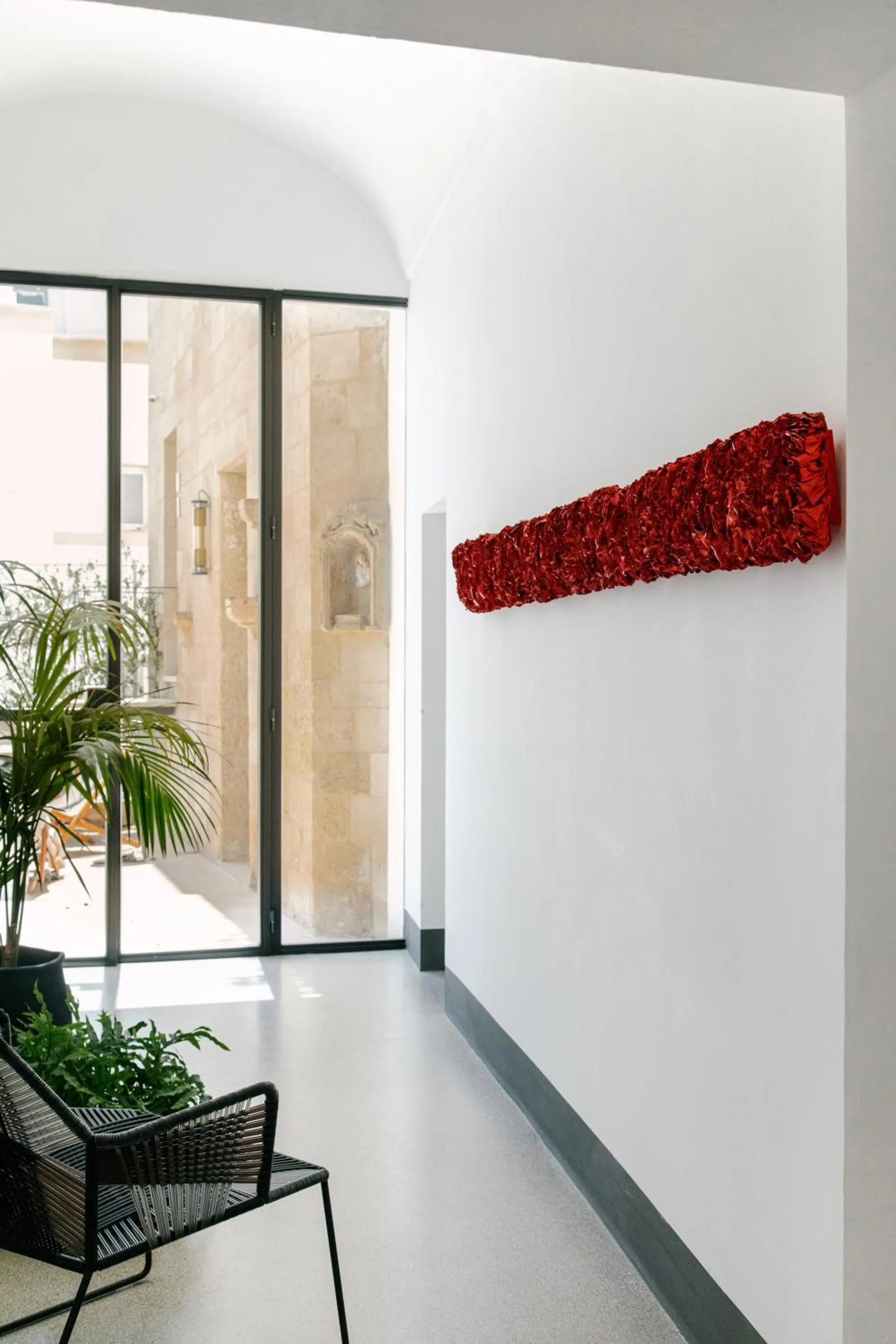 Decorative detail in Palazzo De Noha - Boutique Hotel