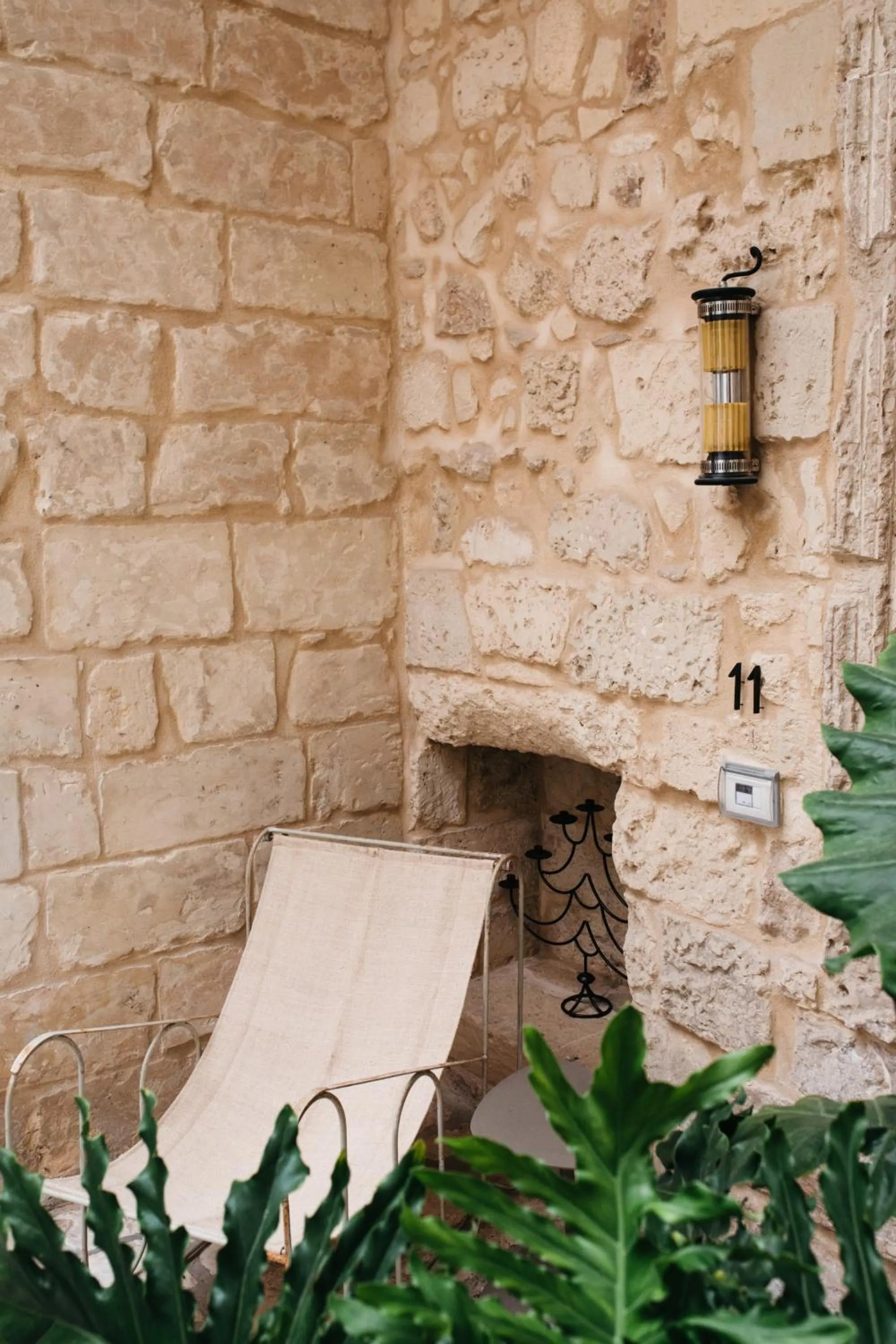 Inner courtyard view in Palazzo De Noha - Boutique Hotel