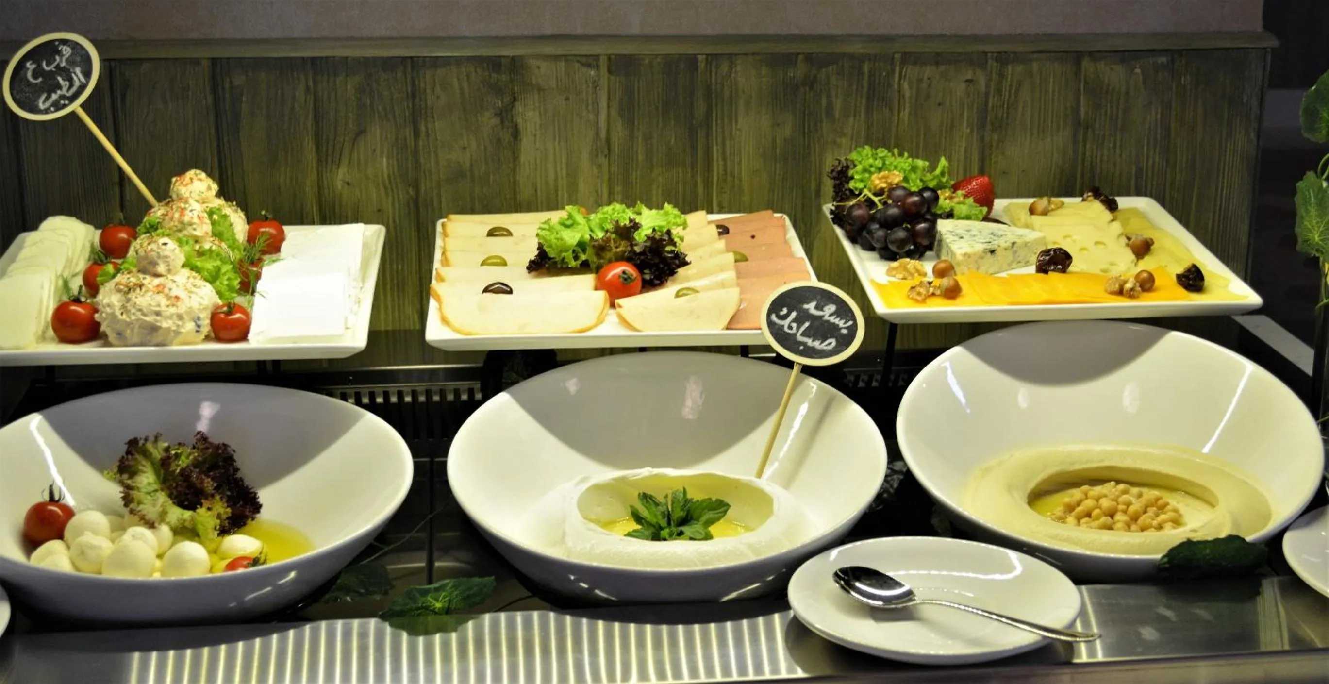 Buffet breakfast in Makeen Homes by Warwick Hotel