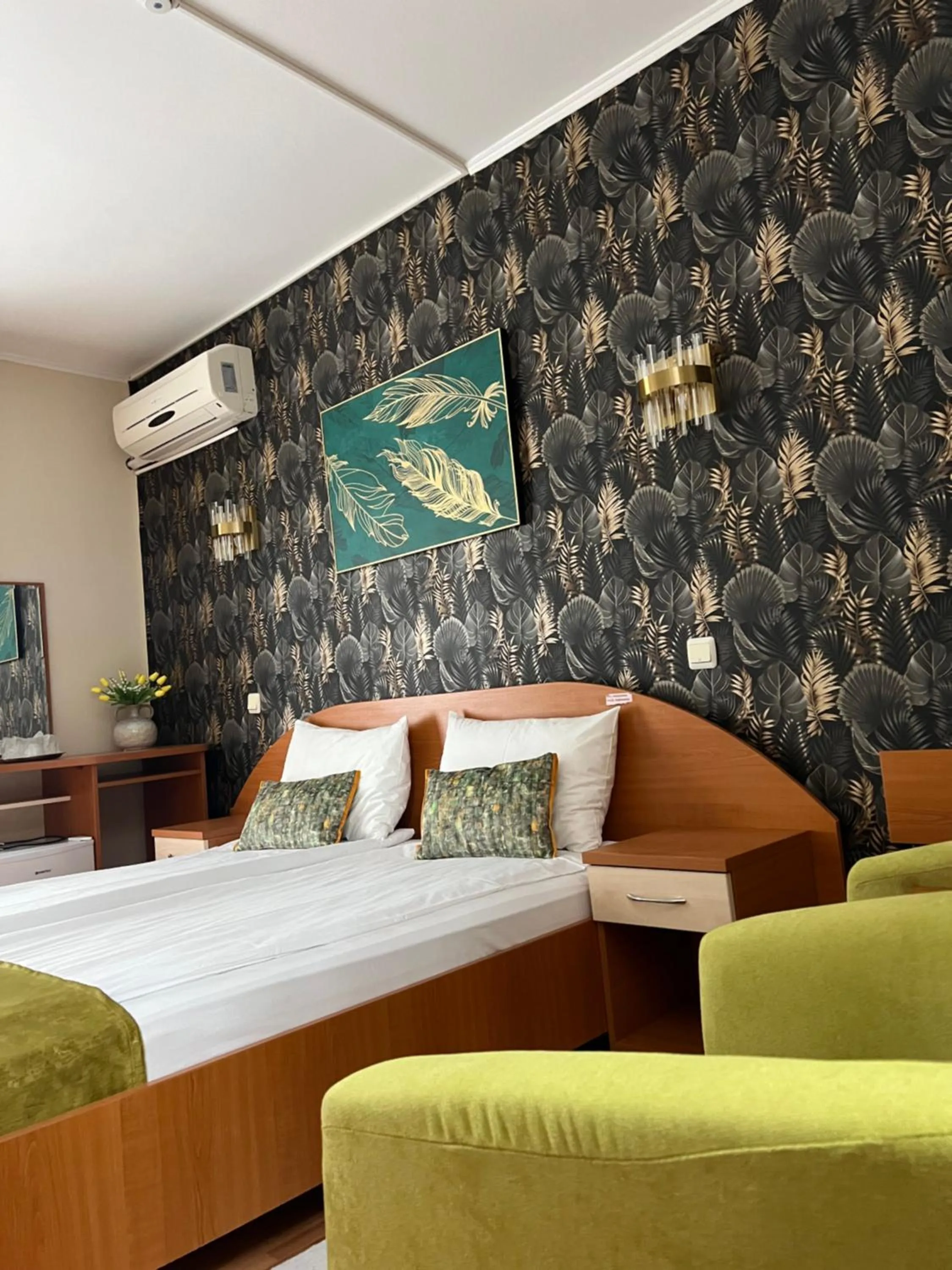 Bed in Hotel Violeta