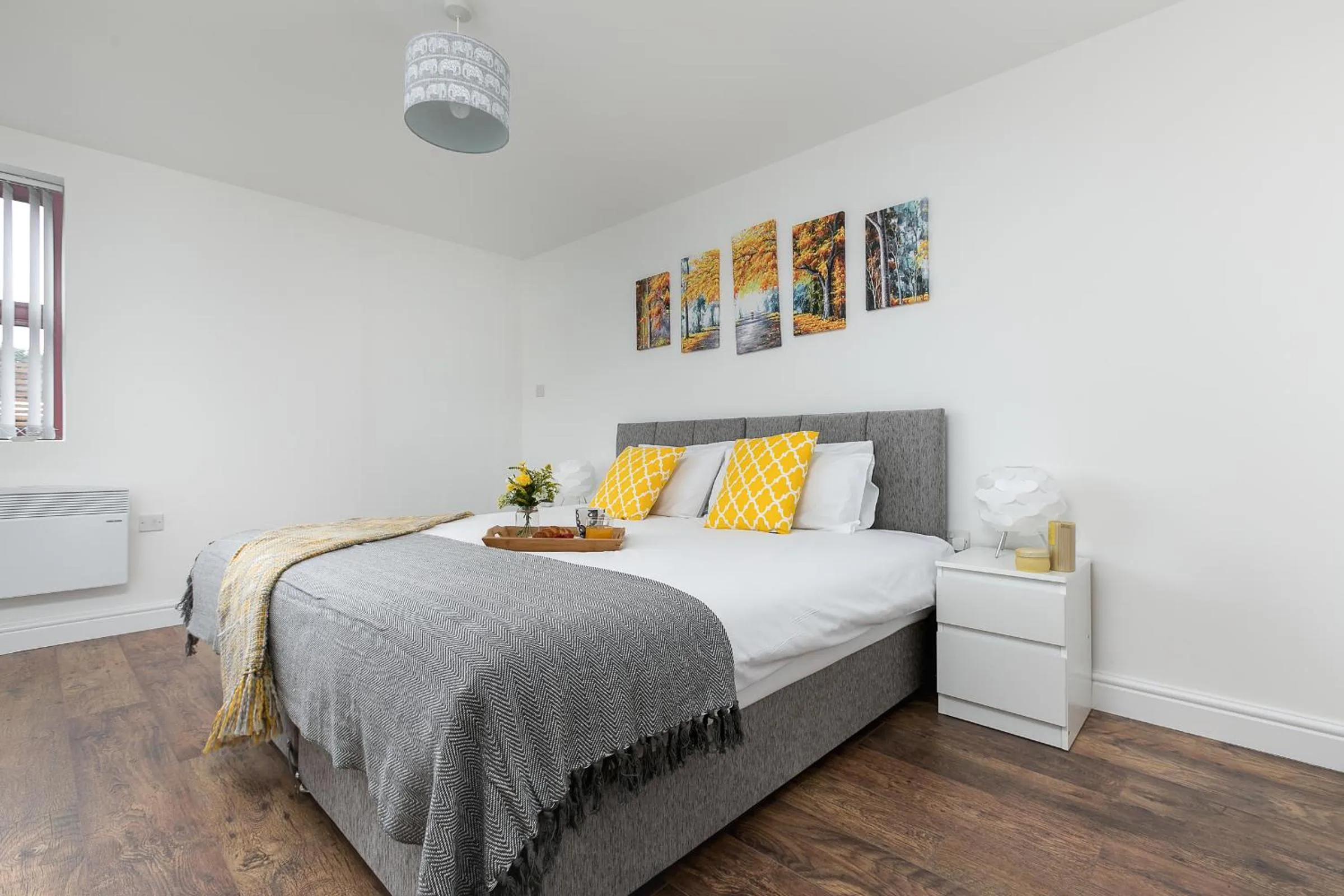 Bedroom in KVM - City Apartments - Contractors - Town Centre by KVM Stays