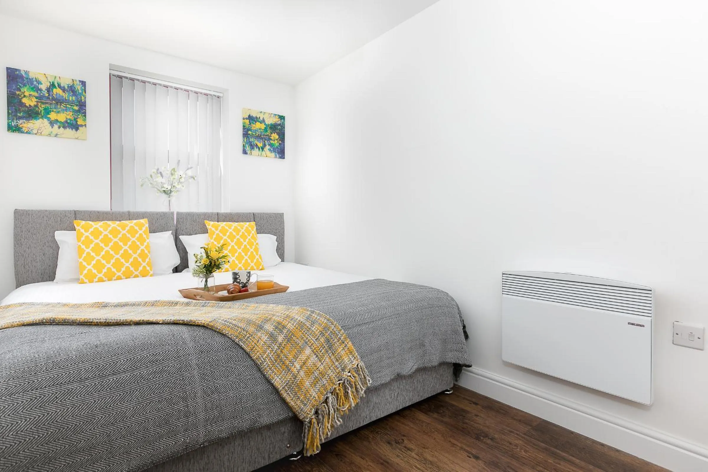 Bedroom in KVM - City Apartments - Contractors - Town Centre by KVM Stays