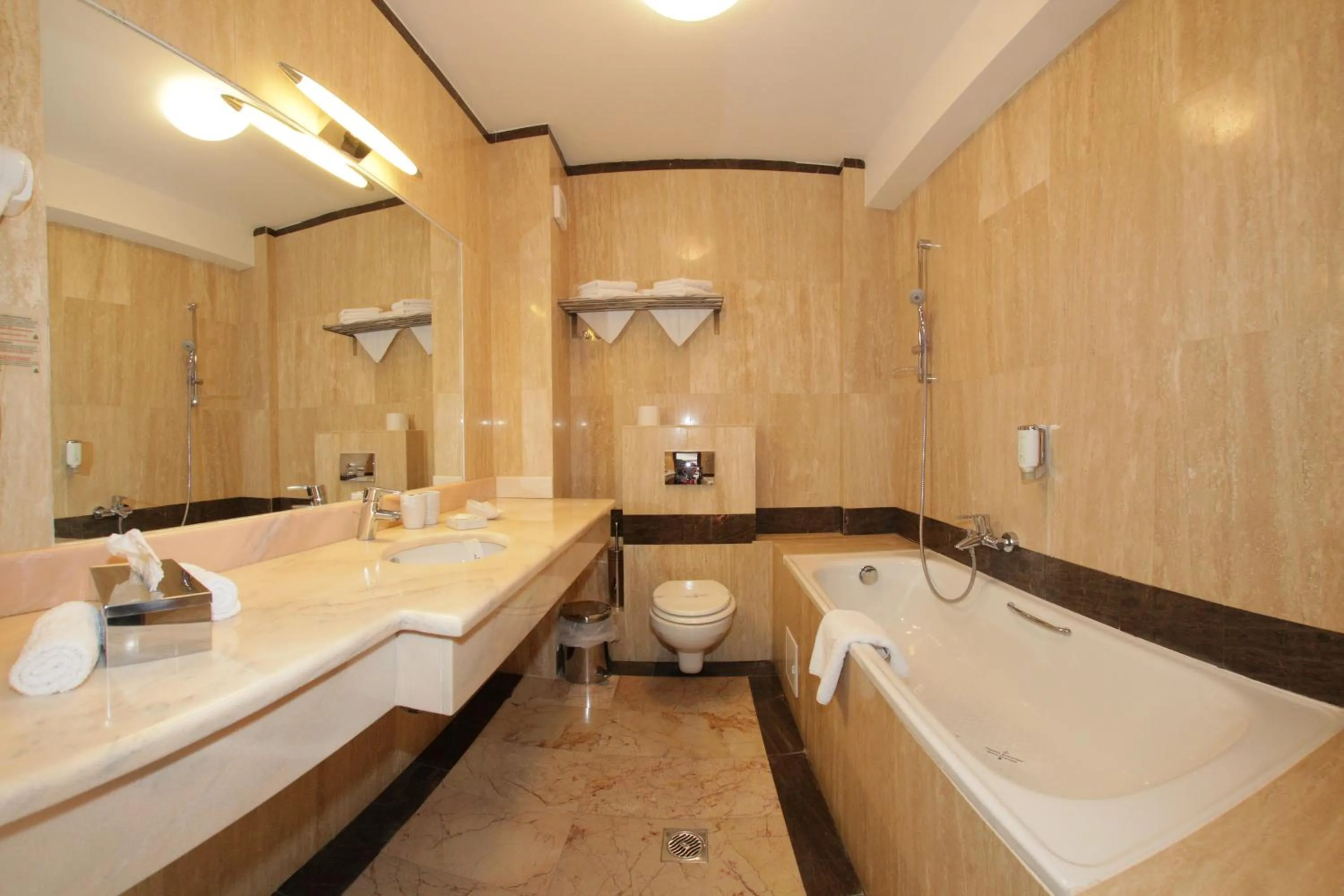 Bathroom in Hotel Cumpatu