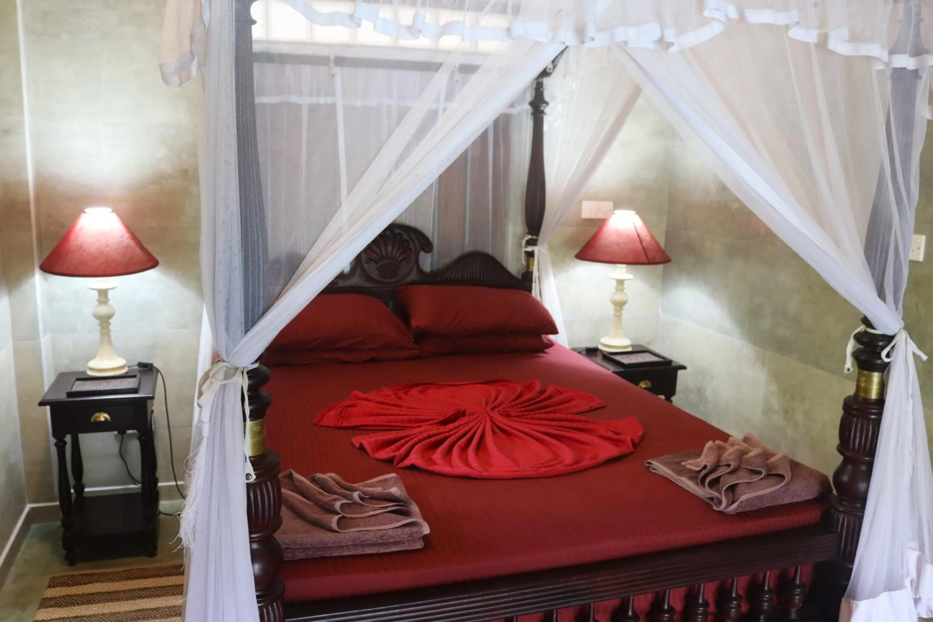 Bed in The Spice House Mirissa