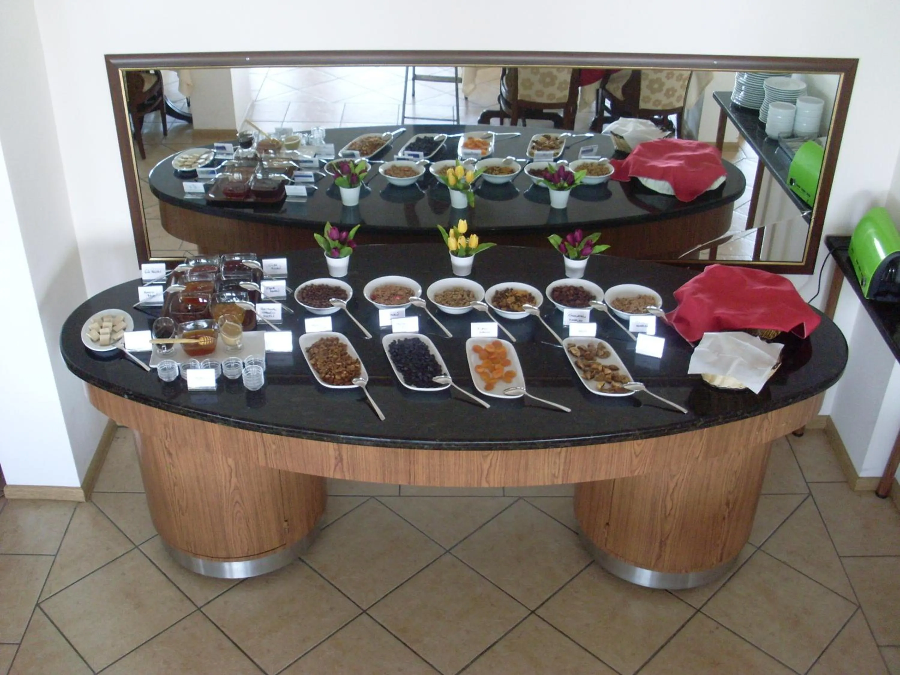 Buffet breakfast in Kaunos Hotel
