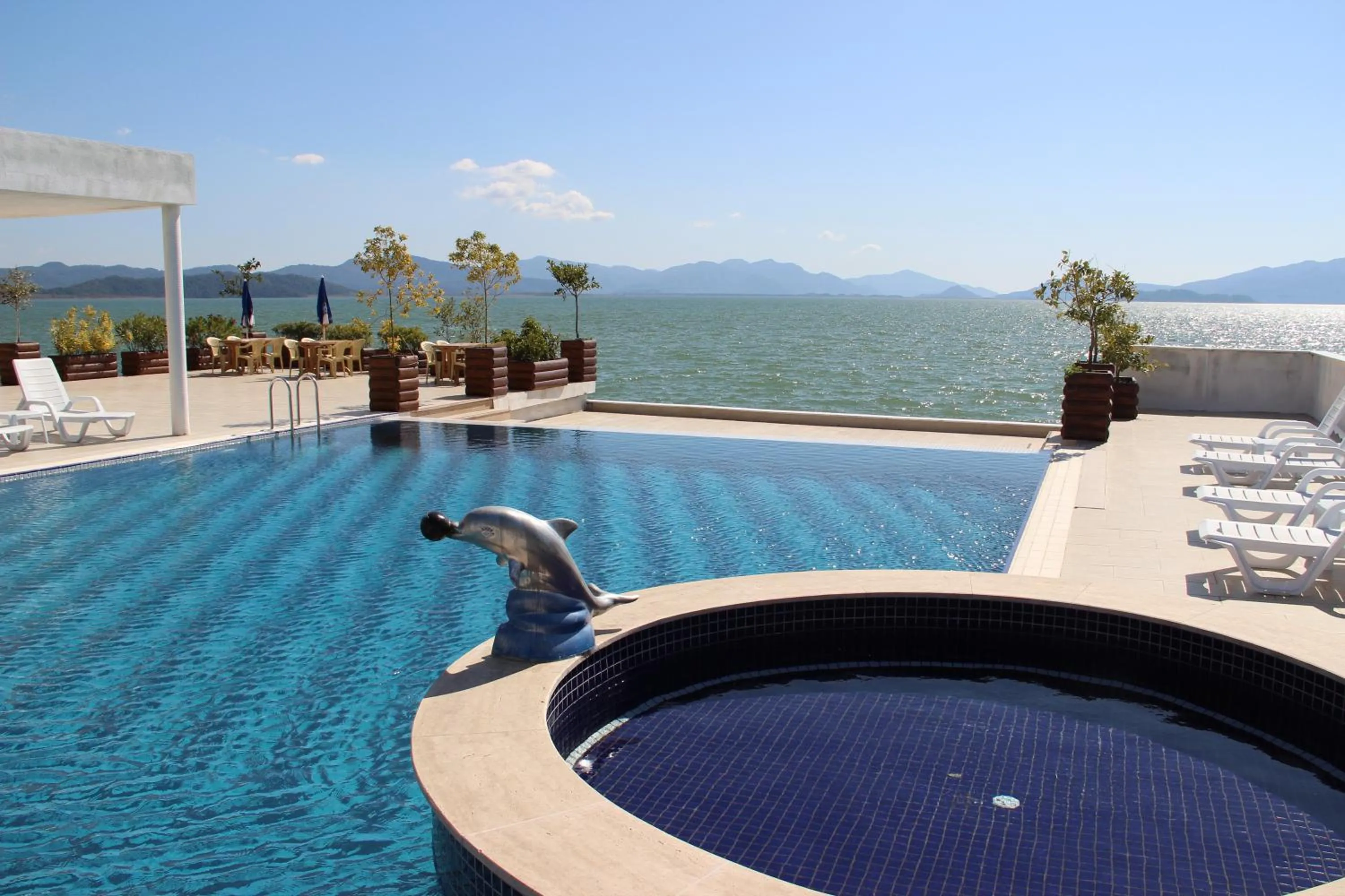 Swimming pool in Kaunos Hotel