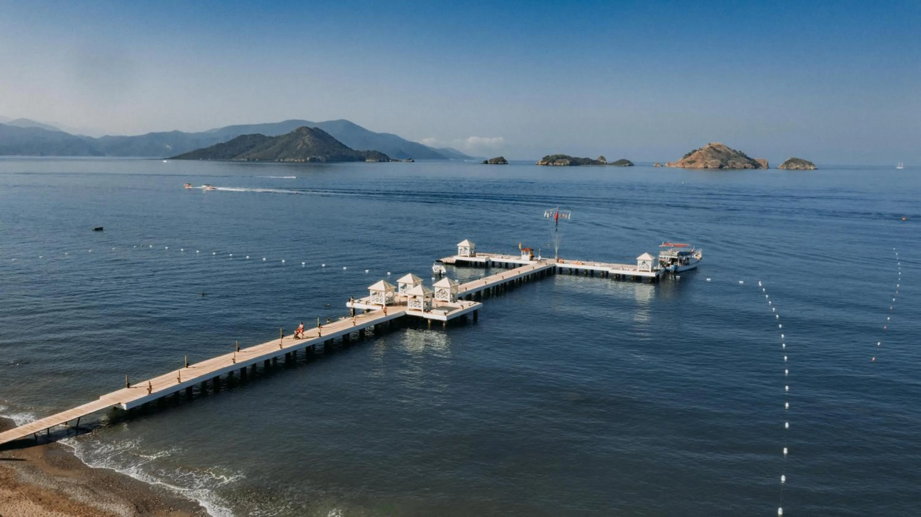 Beach in Club Tuana Fethiye - All Inclusive