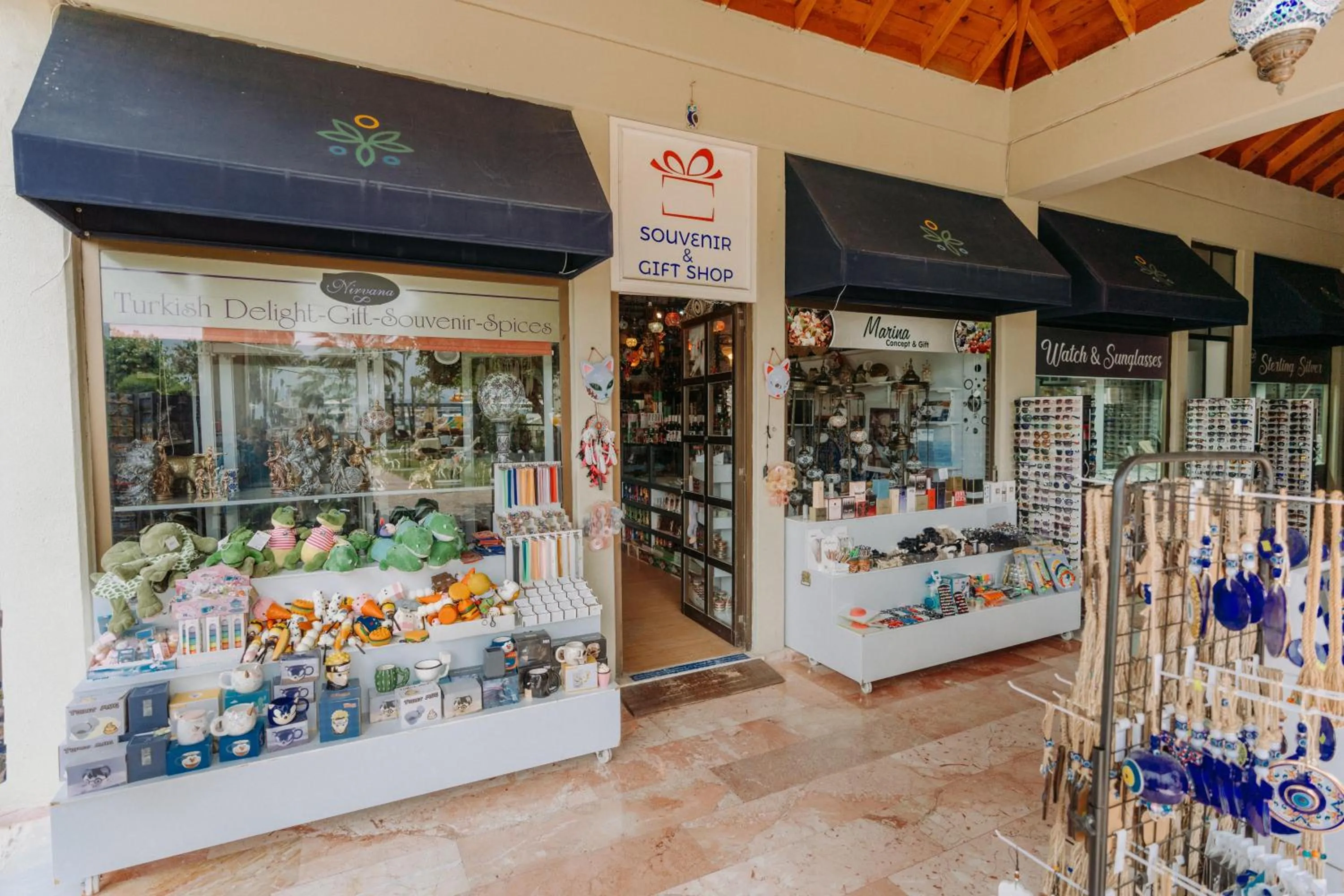 Shopping Area in Club Tuana Fethiye - All Inclusive