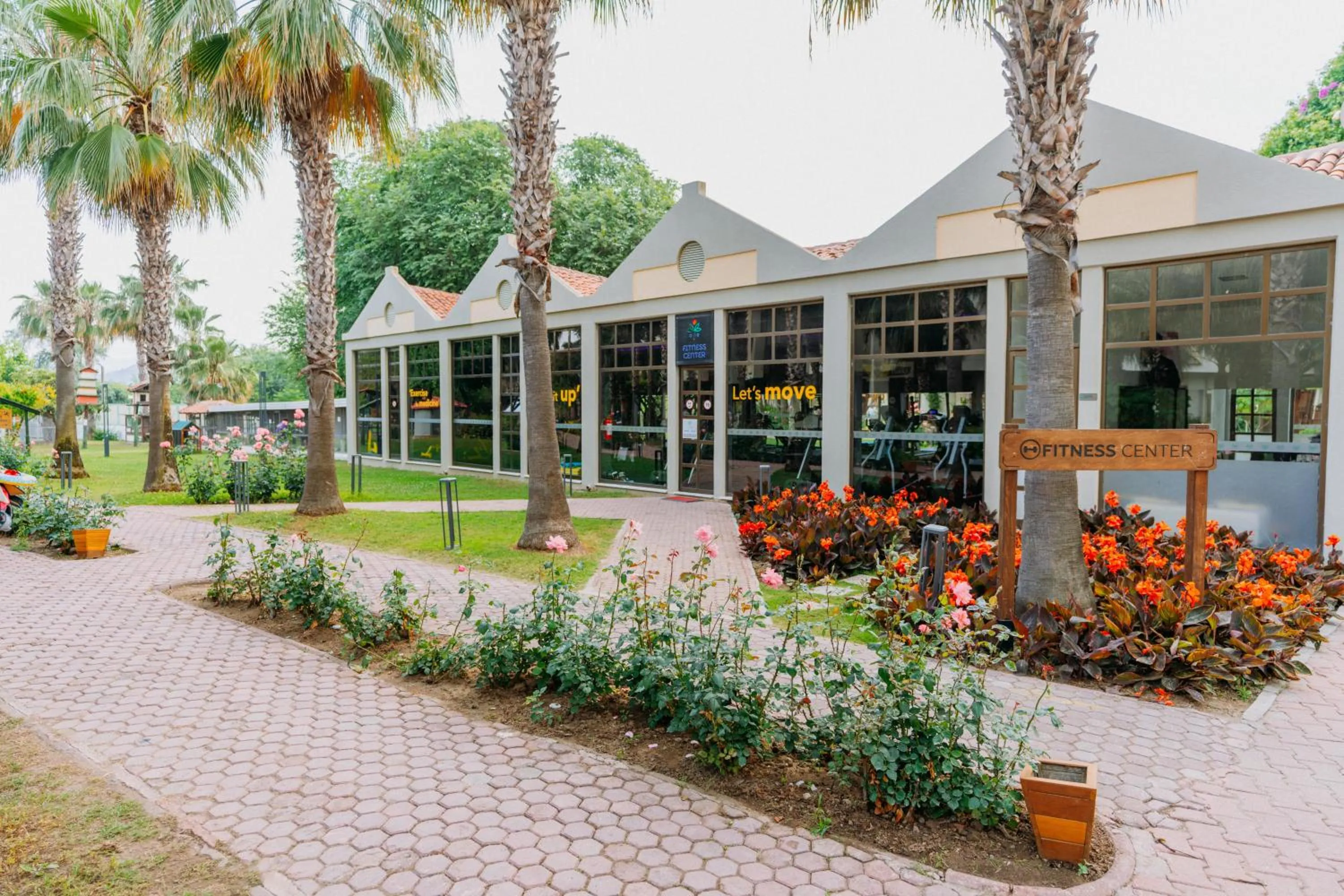 Garden in Club Tuana Fethiye - All Inclusive