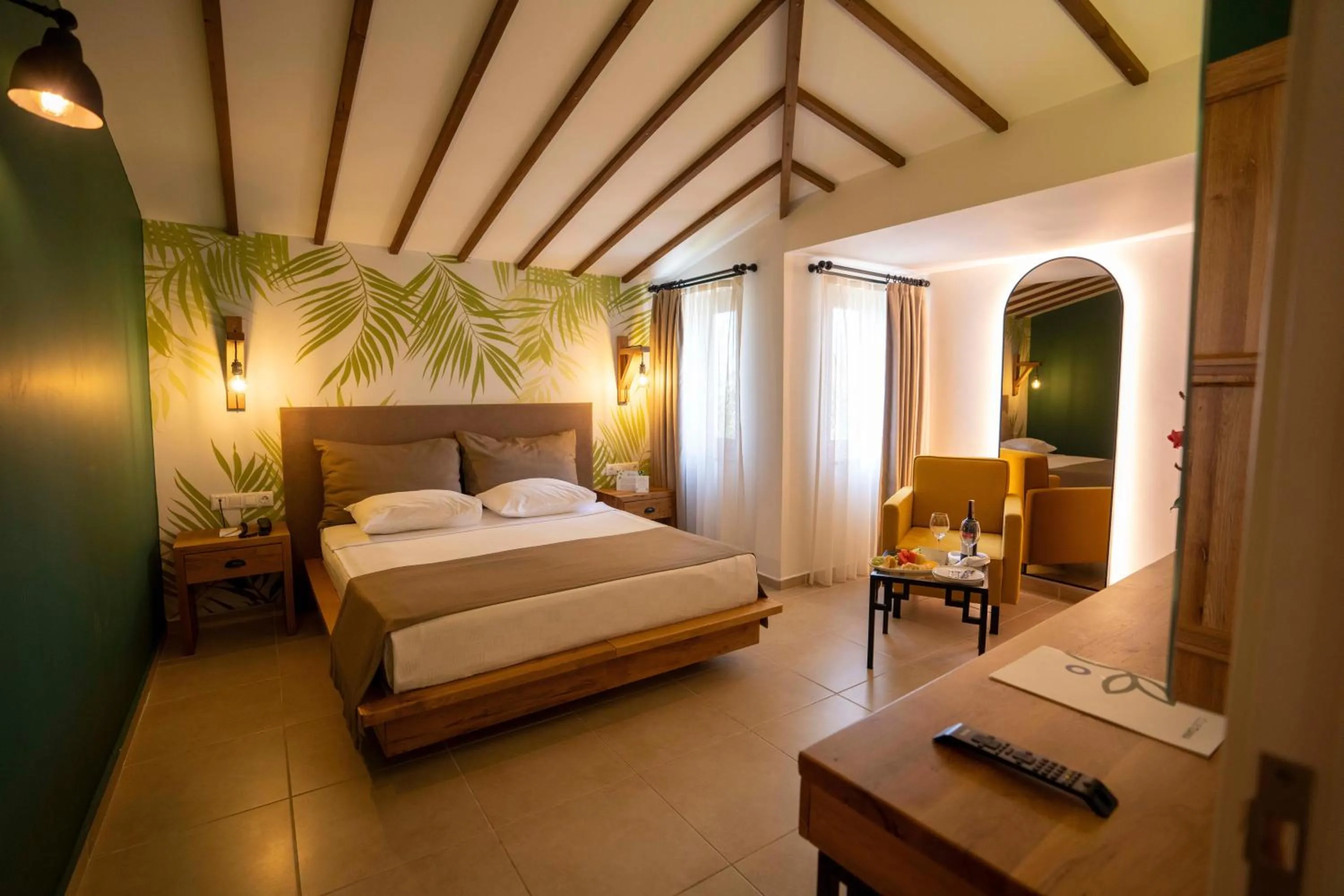 Bed in Club Tuana Fethiye - All Inclusive