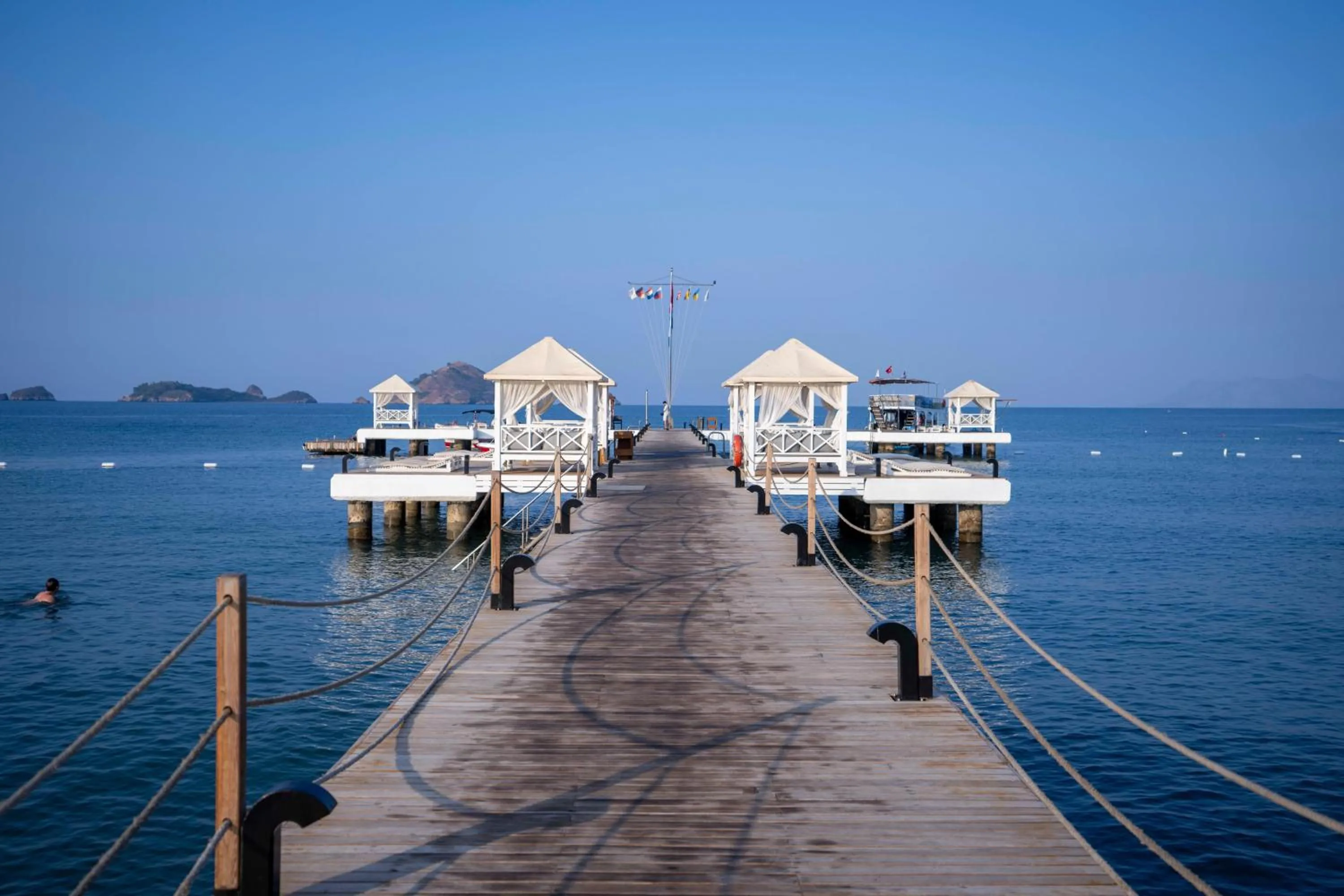 Beach in Club Tuana Fethiye - All Inclusive