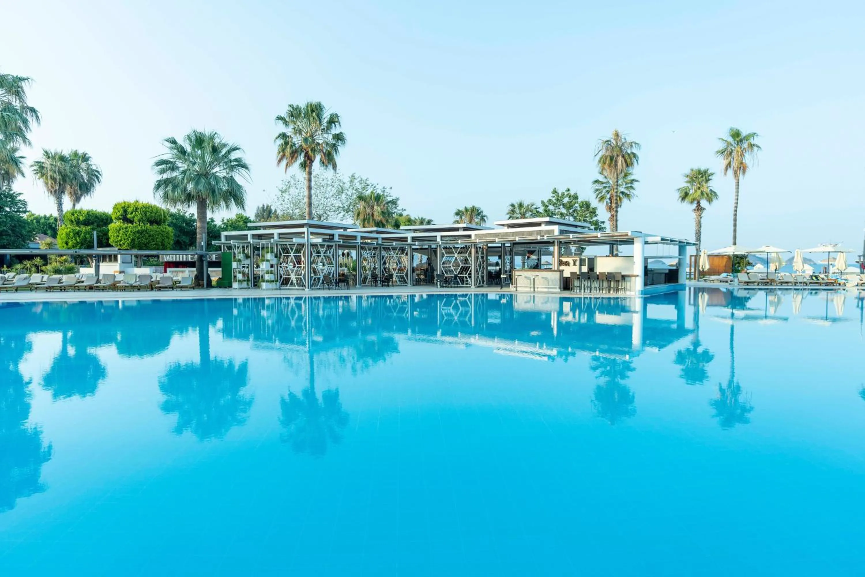 Swimming pool in Club Tuana Fethiye - All Inclusive