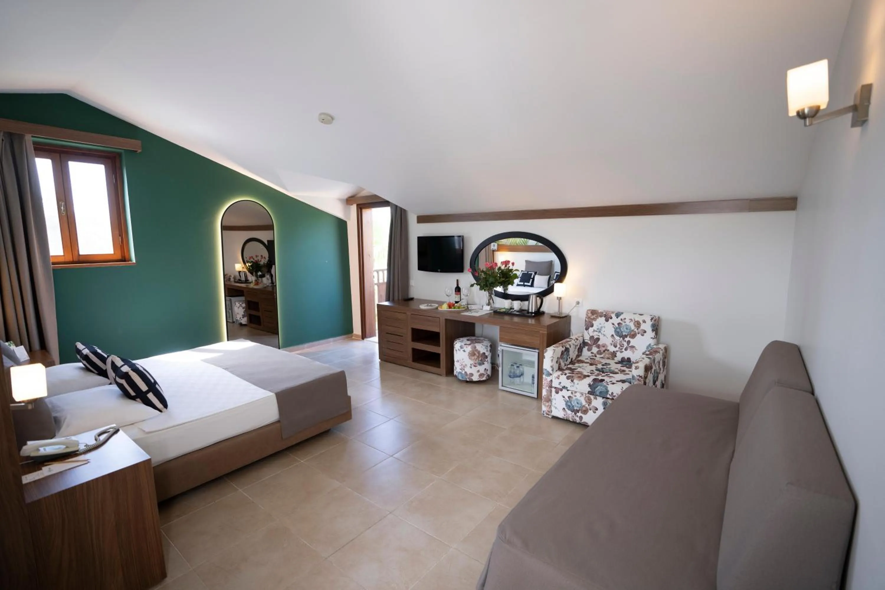 Photo of the whole room, Bed in Club Tuana Fethiye - All Inclusive