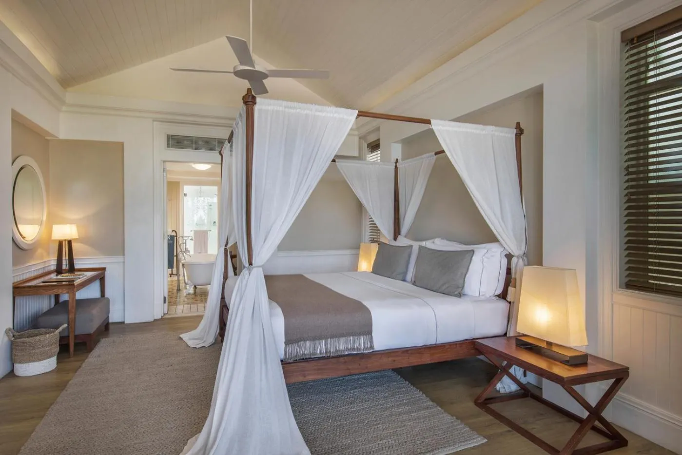 Bedroom, Bed in Heritage Le Telfair Golf & Wellness Resort
