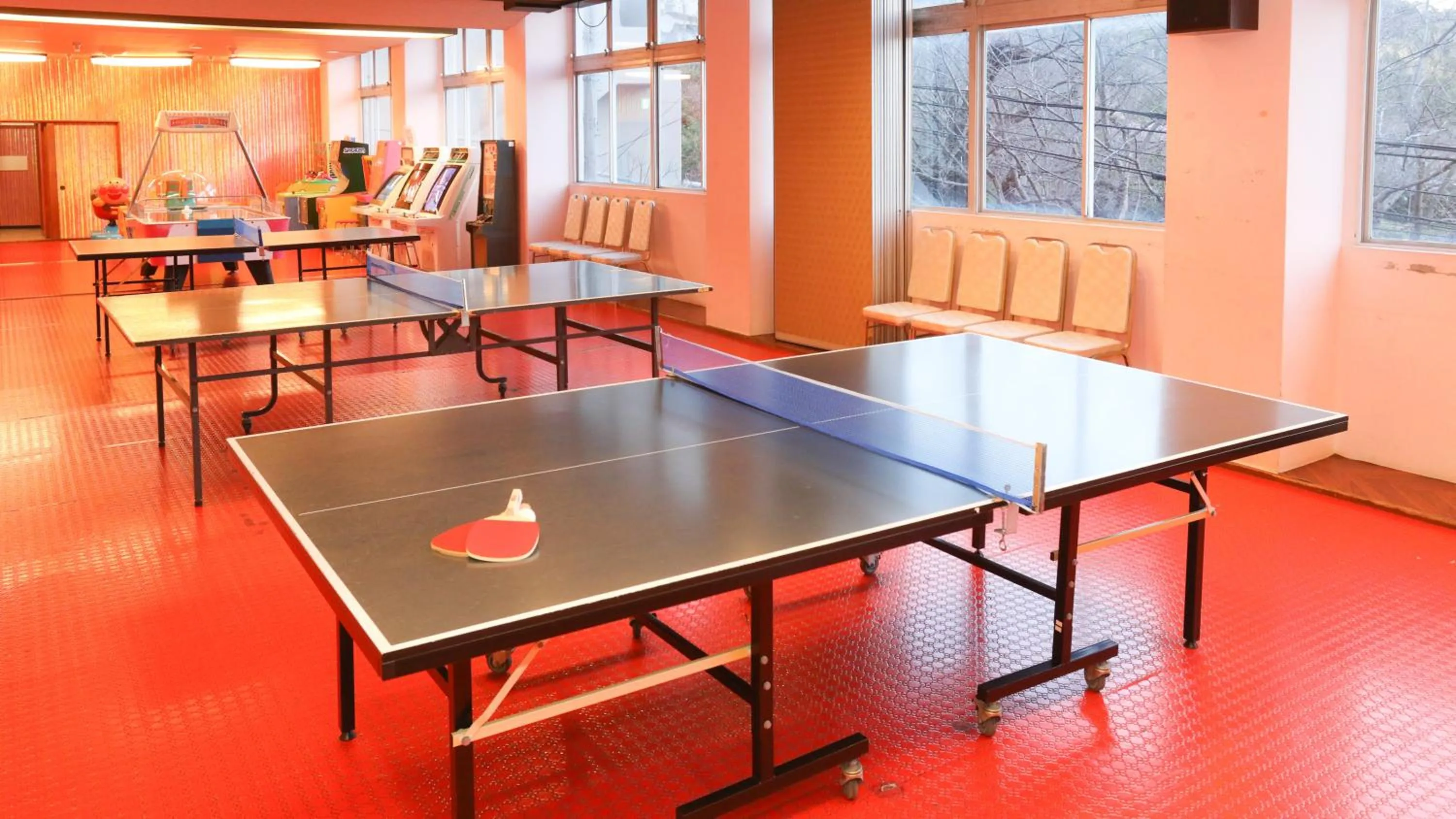 Table tennis in Itoen Hotel Atagawa