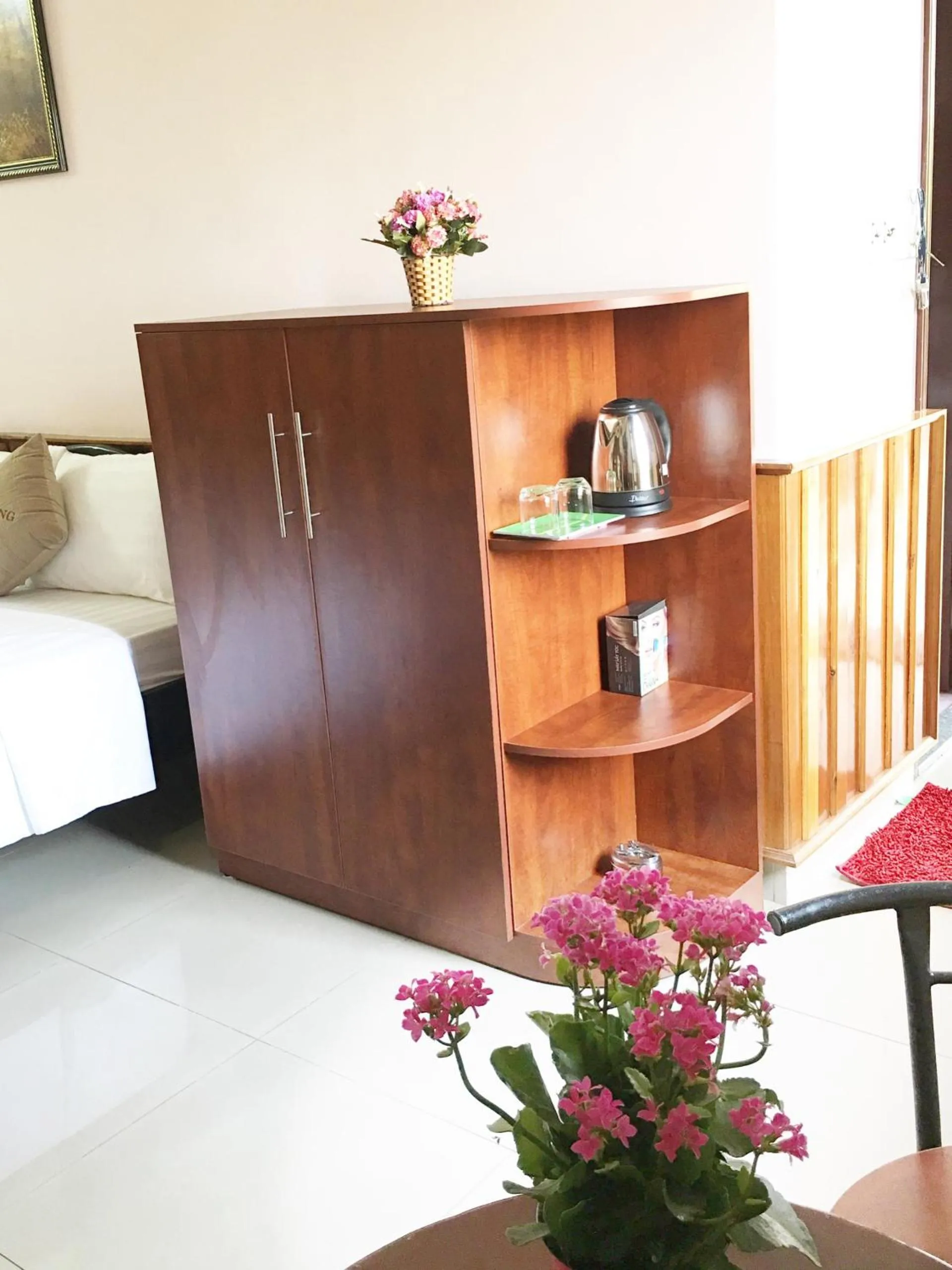 TV and multimedia, Bed in Nam Phương Riverside Villa