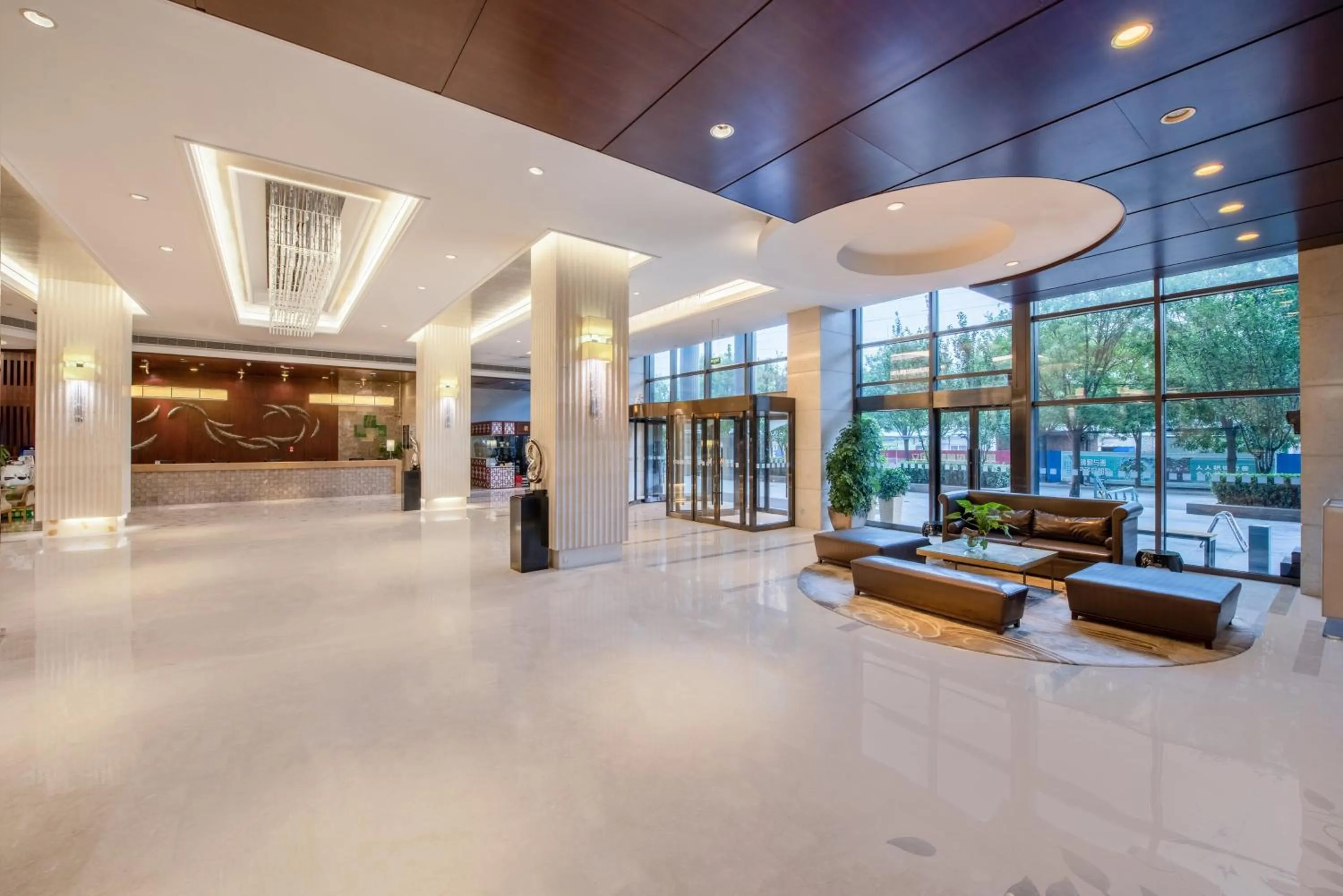 Lobby or reception, Lobby/Reception in Holiday Inn Beijing Haidian, an IHG Hotel
