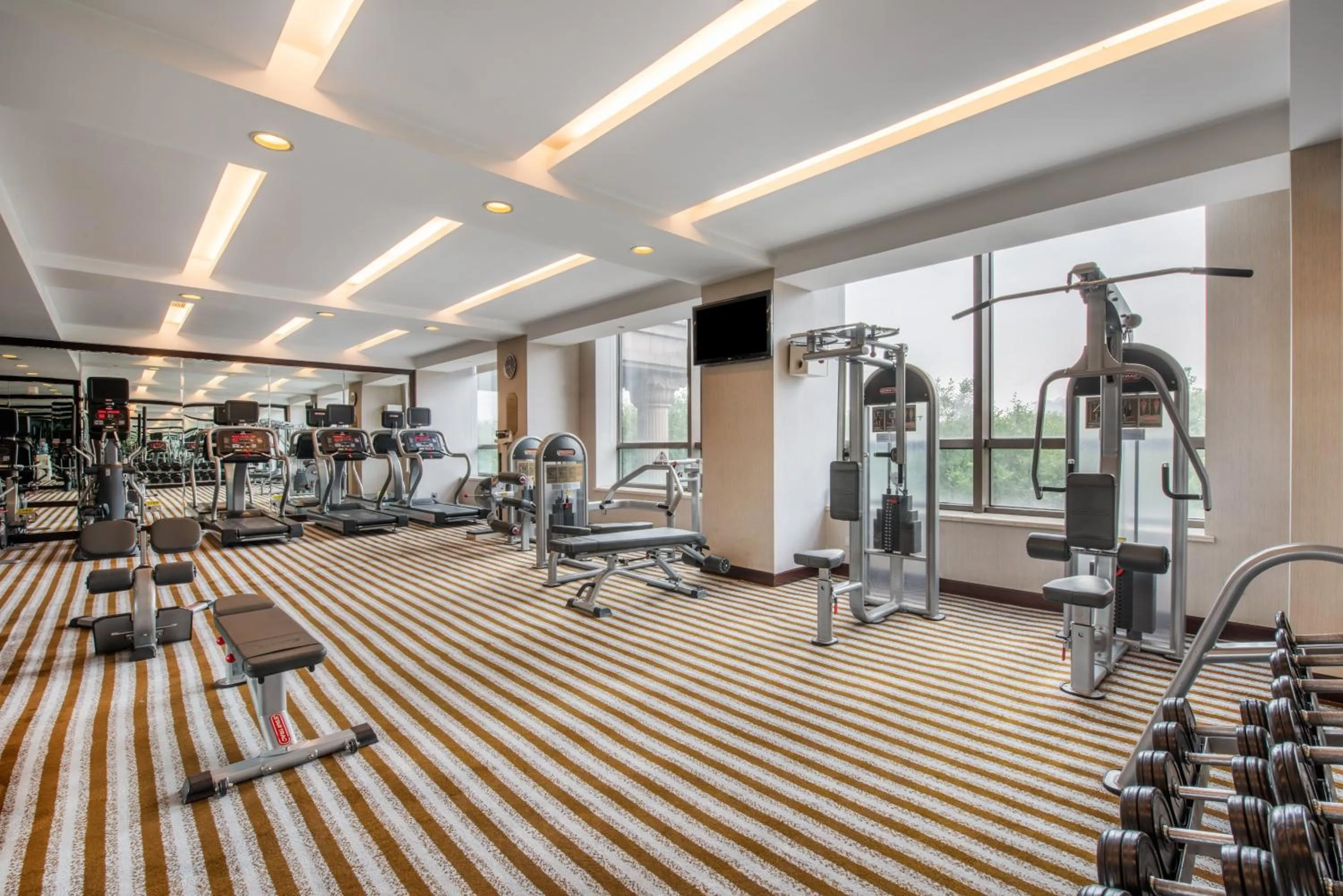 Fitness centre/facilities, Fitness Center/Facilities in Holiday Inn Beijing Haidian, an IHG Hotel