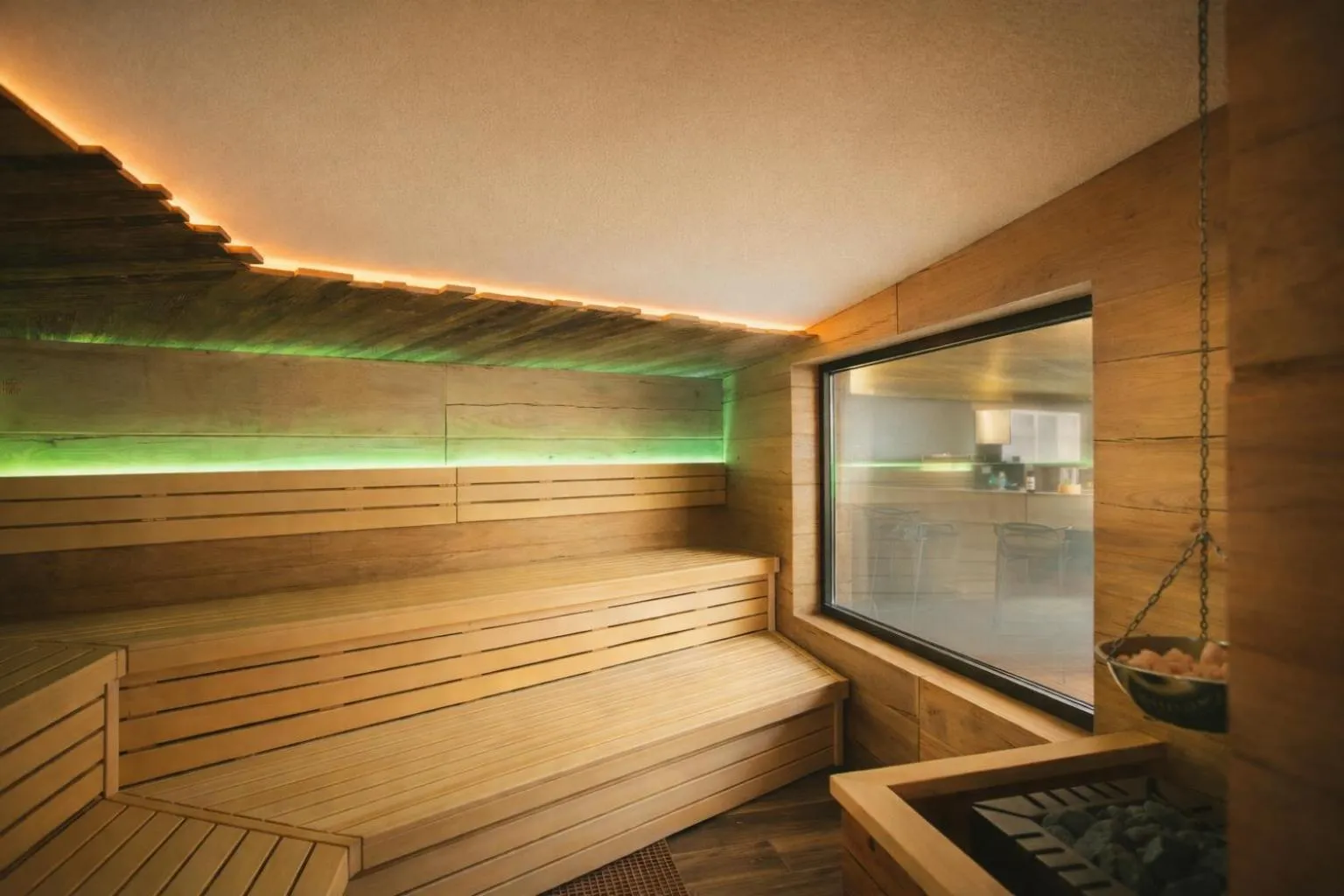 Sauna in Mokni's Palais Hotel & SPA