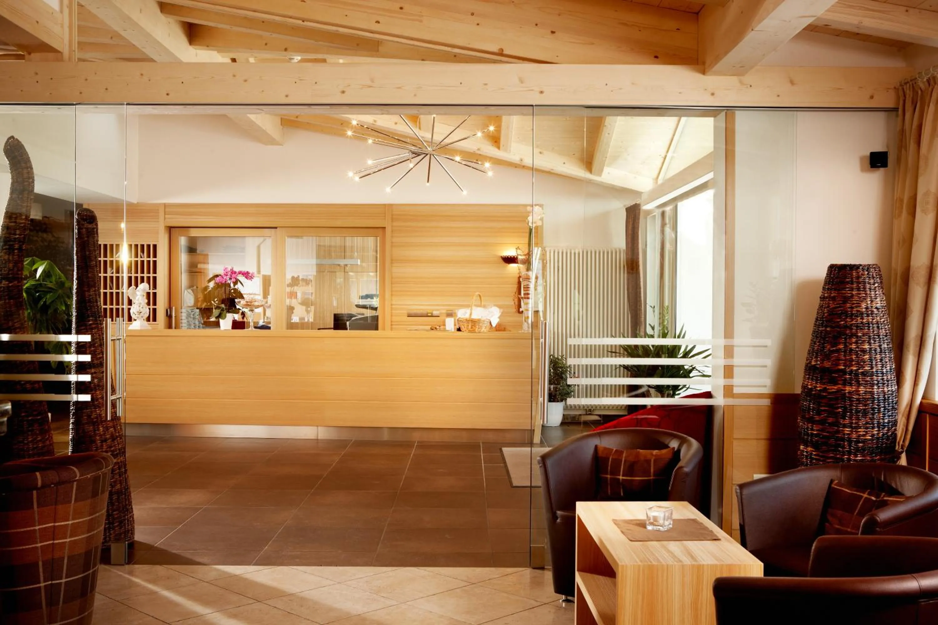 Lobby or reception in Hotel Pinei