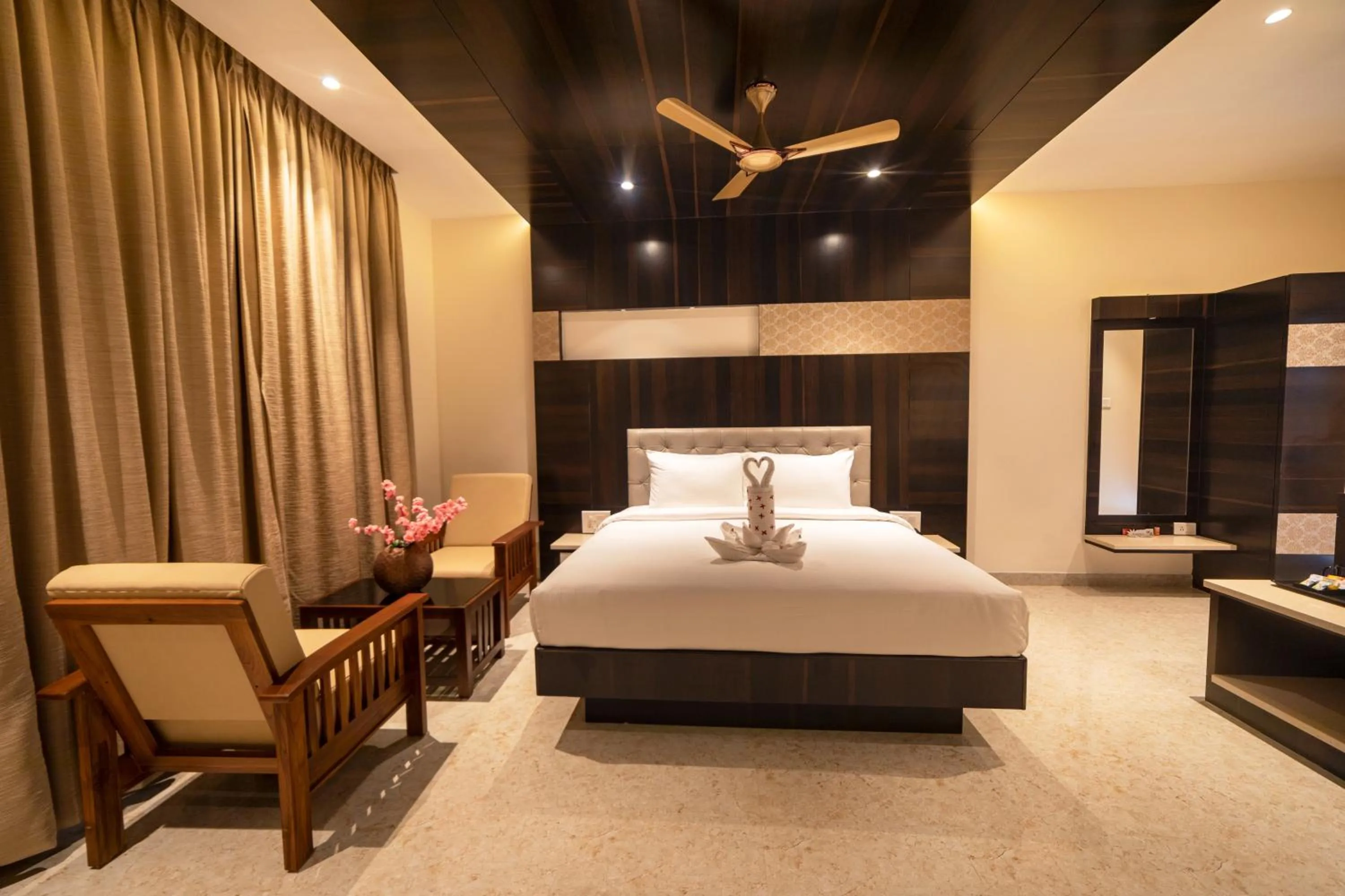 Bed in SR Jungle Resort