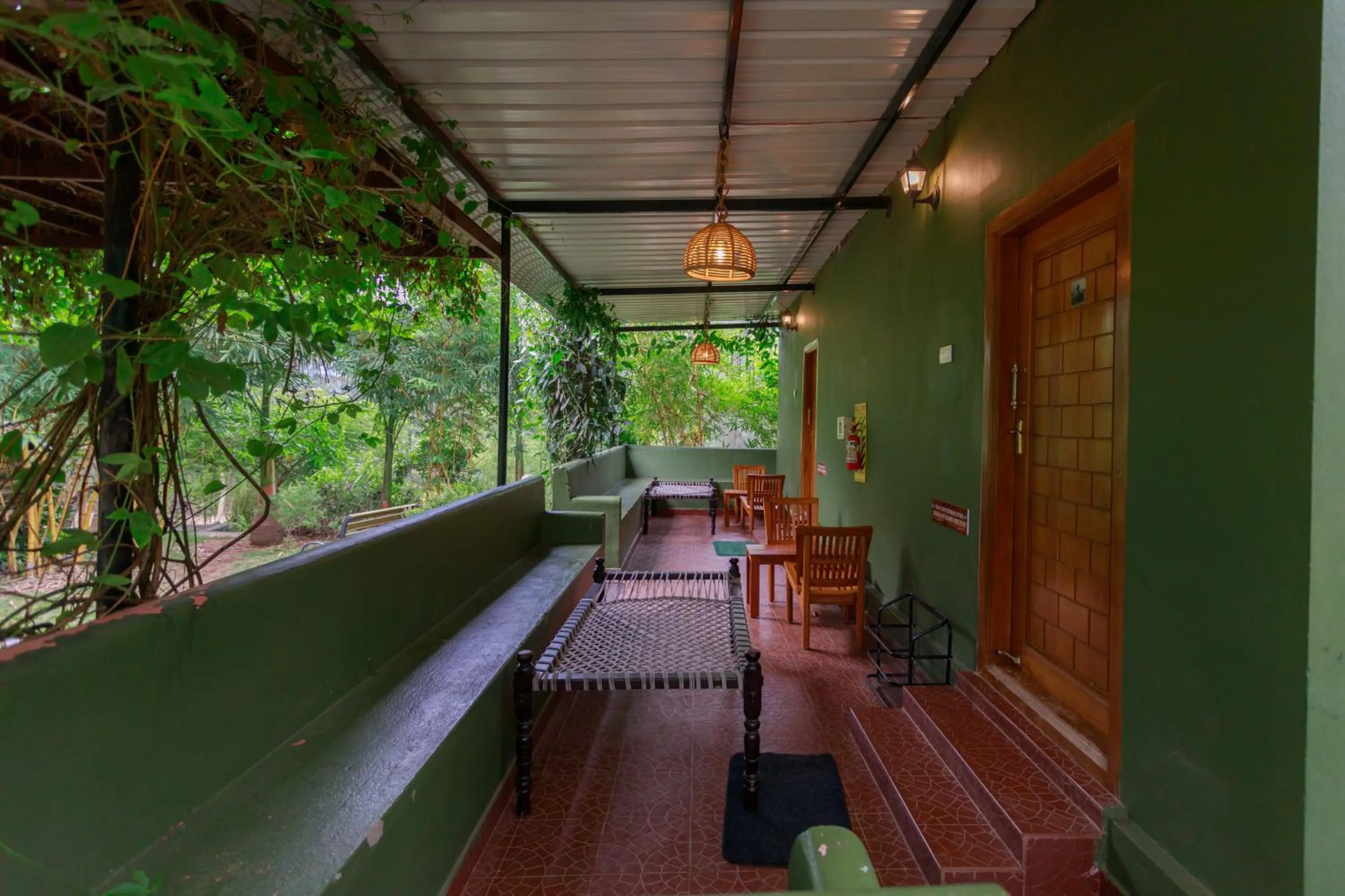 Balcony/Terrace in SR Jungle Resort
