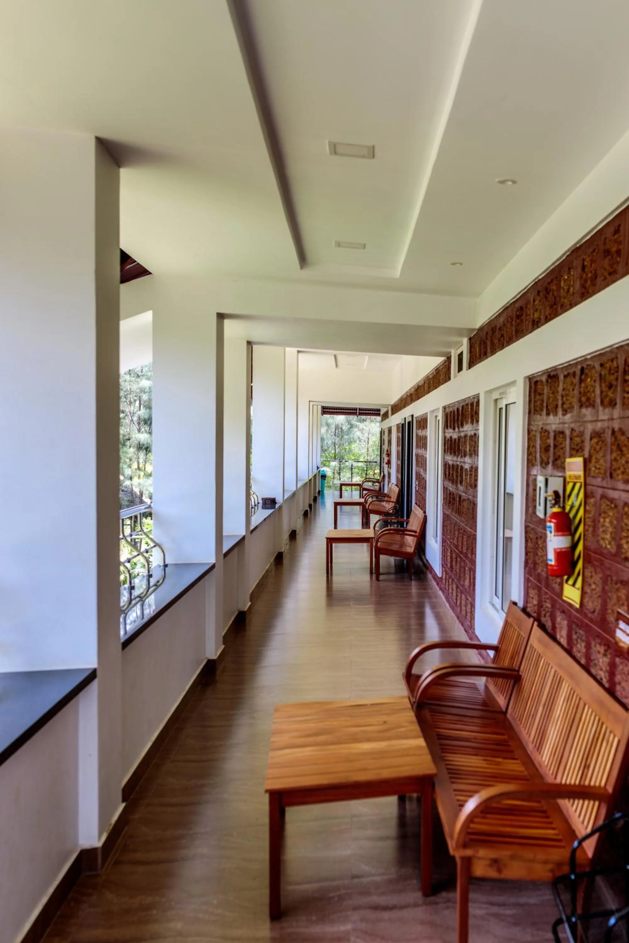 Seating area in SR Jungle Resort