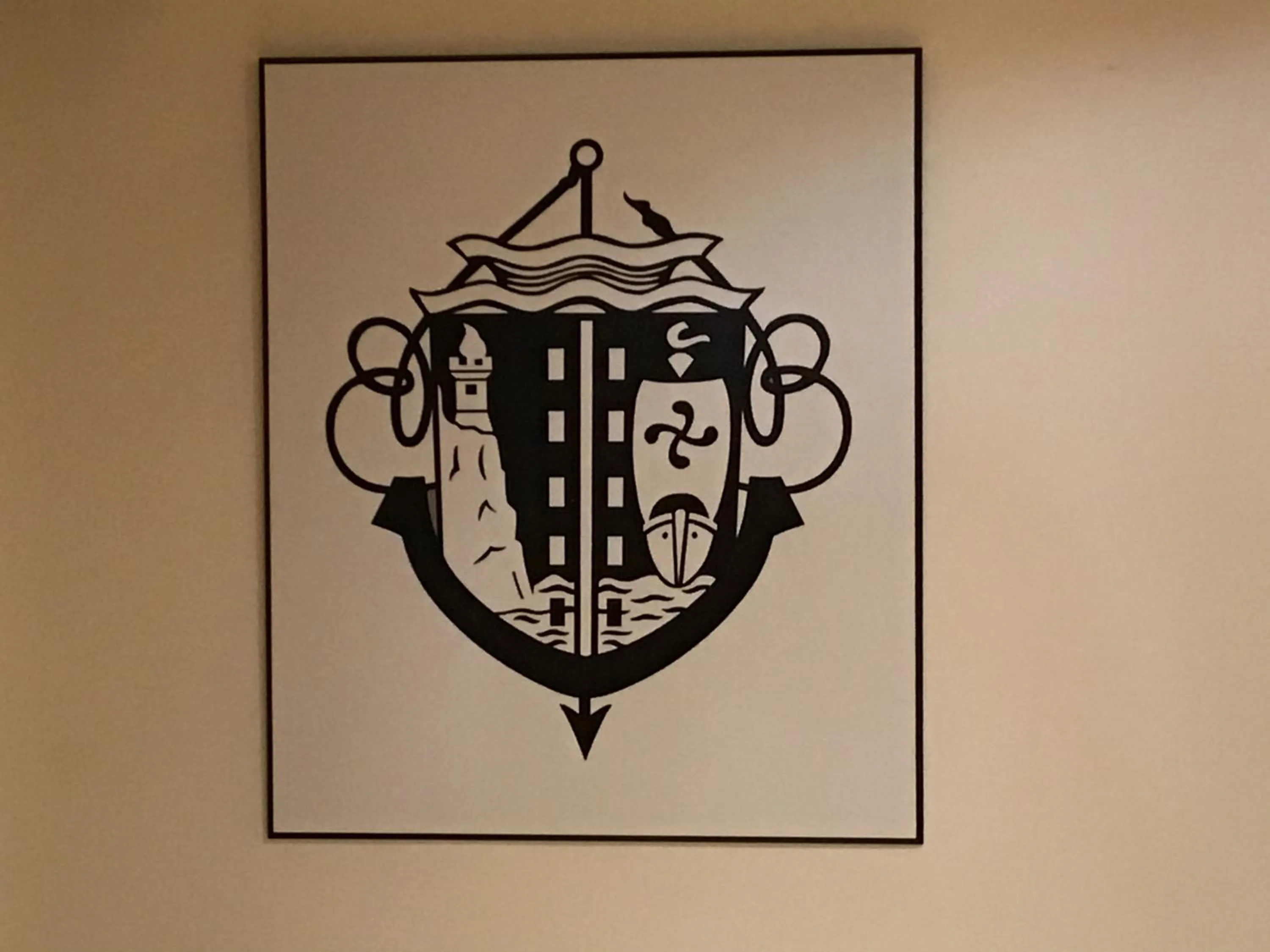 Decorative detail in Hotel Restaurant Elissaldia