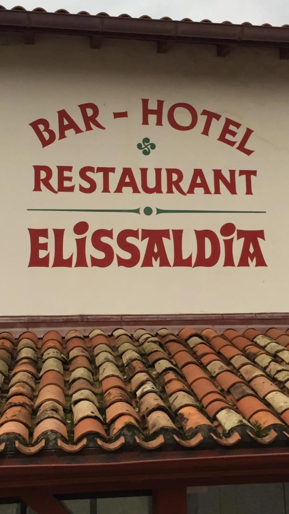 Decorative detail in Hotel Restaurant Elissaldia