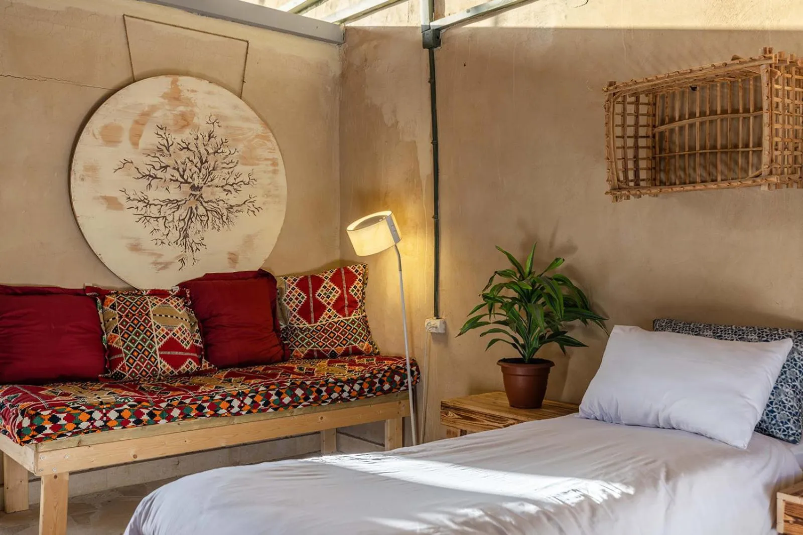 Living room, Bed in IBEX unique Desert Inn