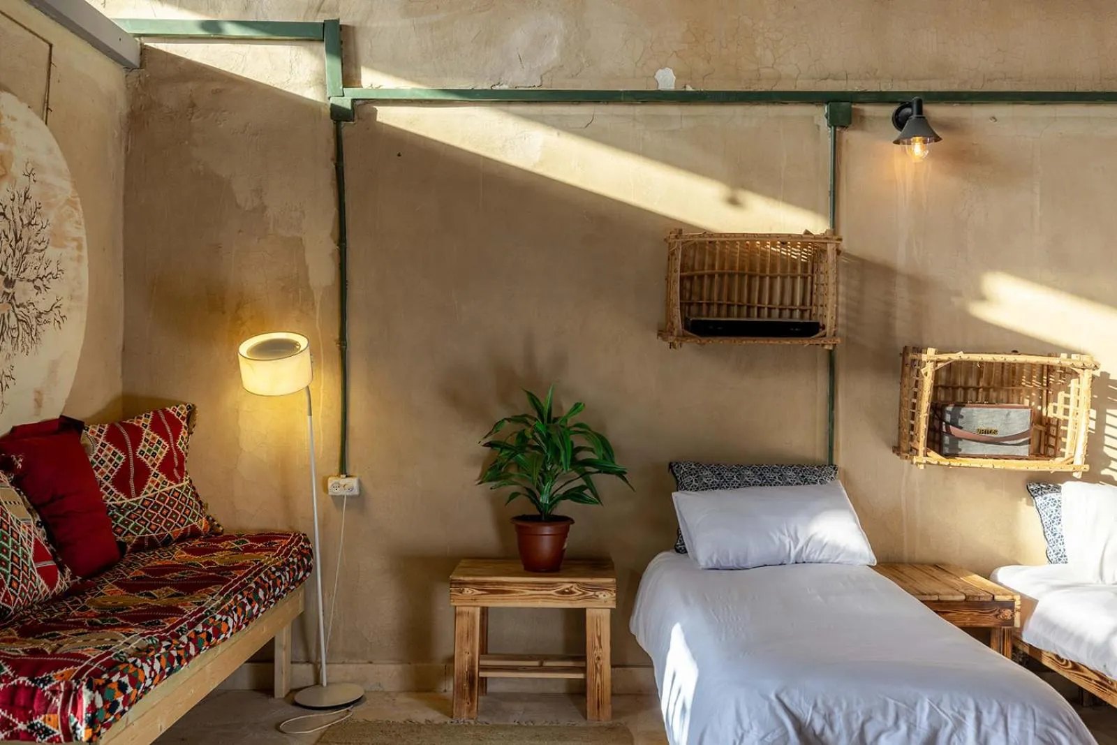 Living room, Bed in IBEX unique Desert Inn