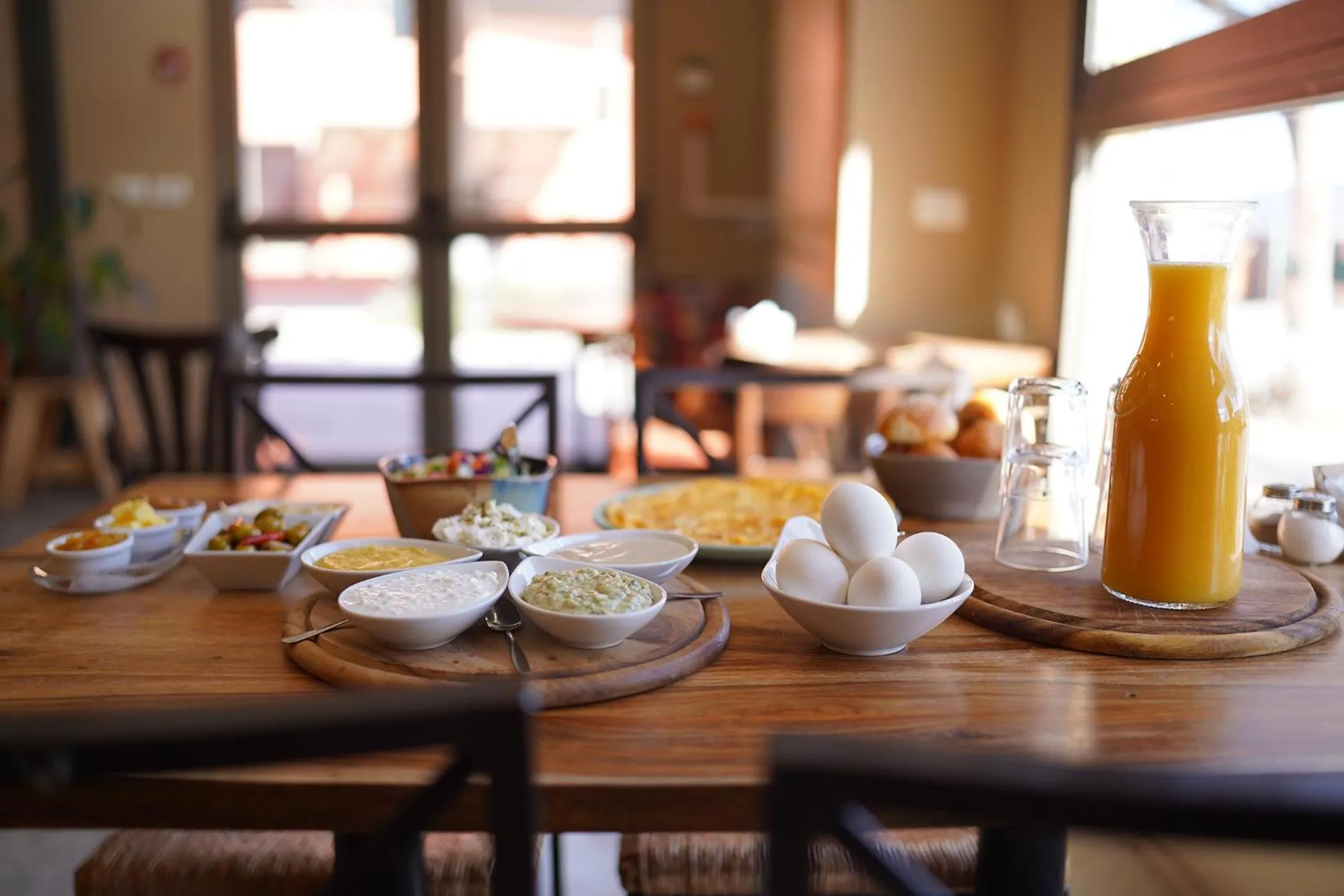 Food and drinks in IBEX unique Desert Inn