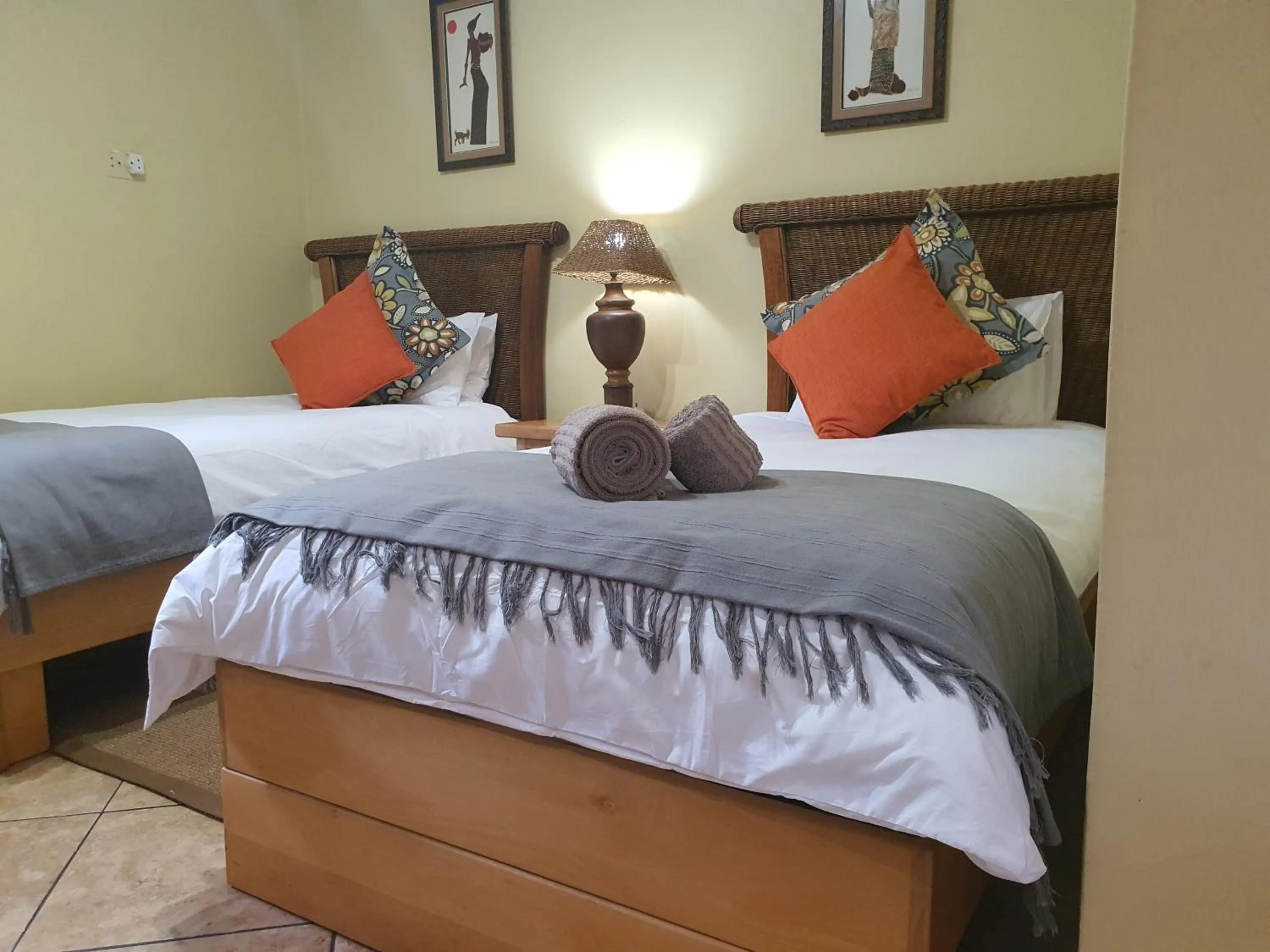 Bed in Selati 103 Guest Cottages