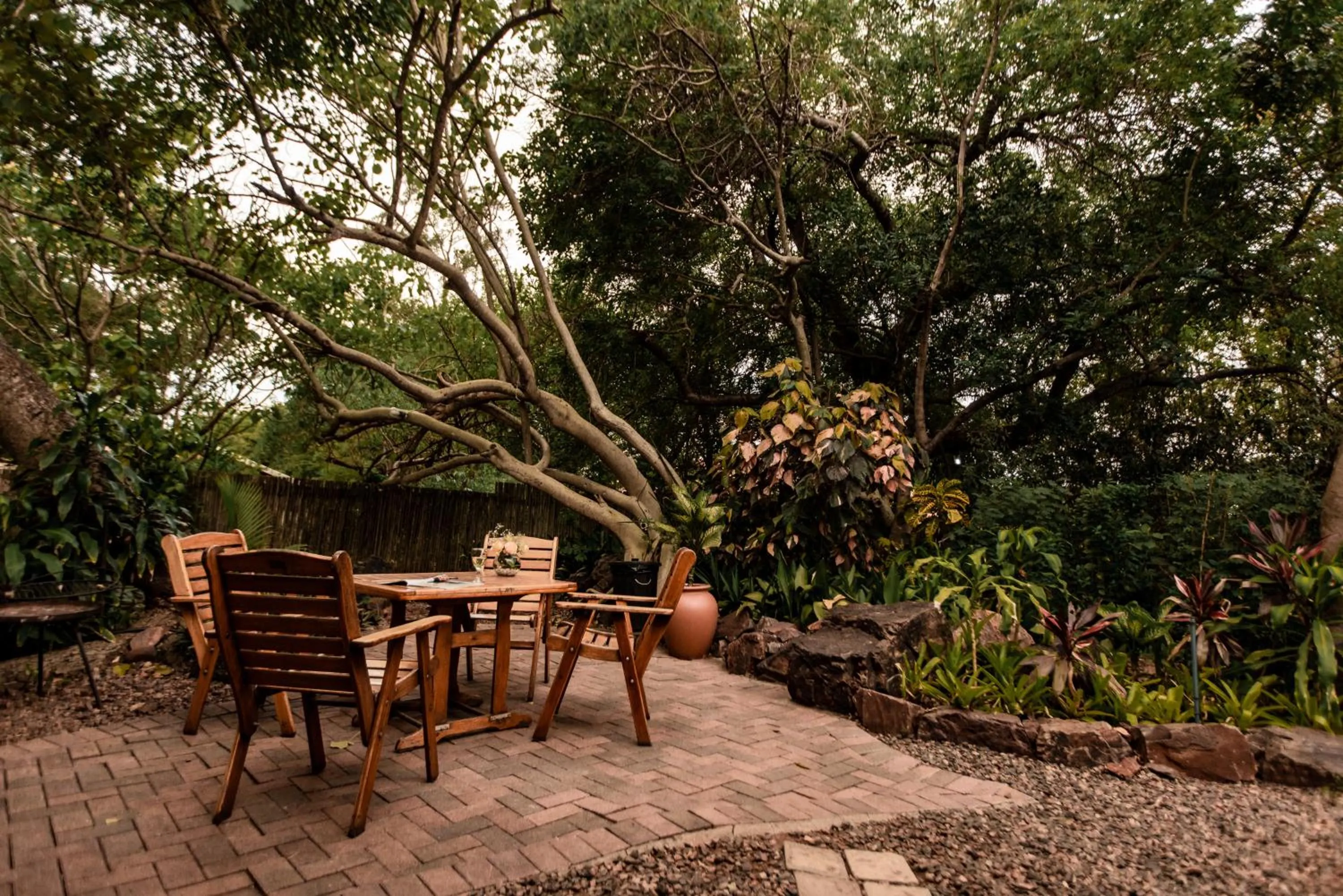 Patio in Selati 103 Guest Cottages