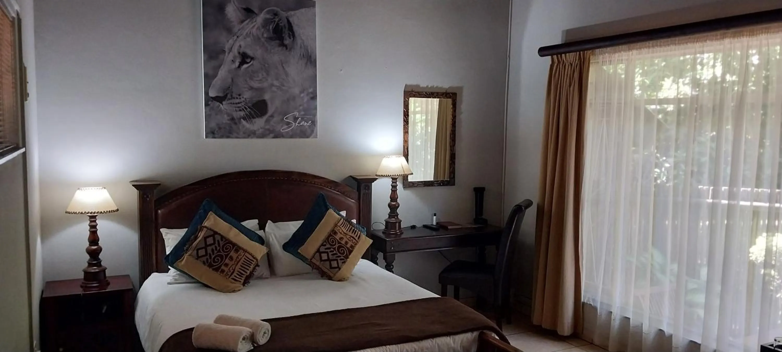 Bed in Selati 103 Guest Cottages