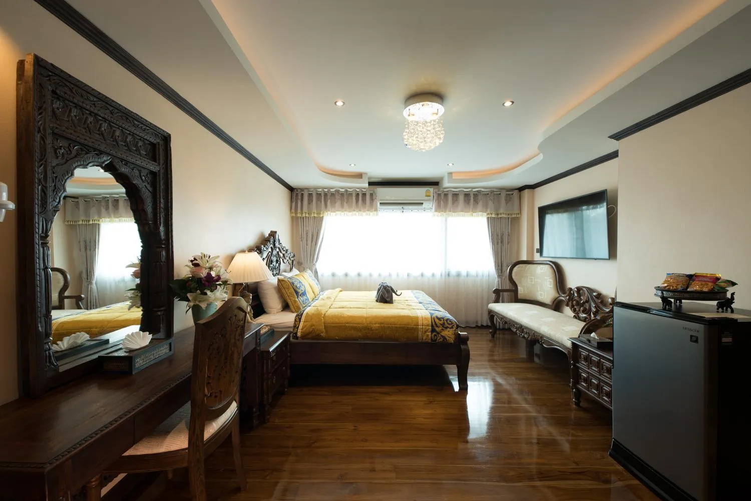 Bed in Thanyawintra Boutique and Spa