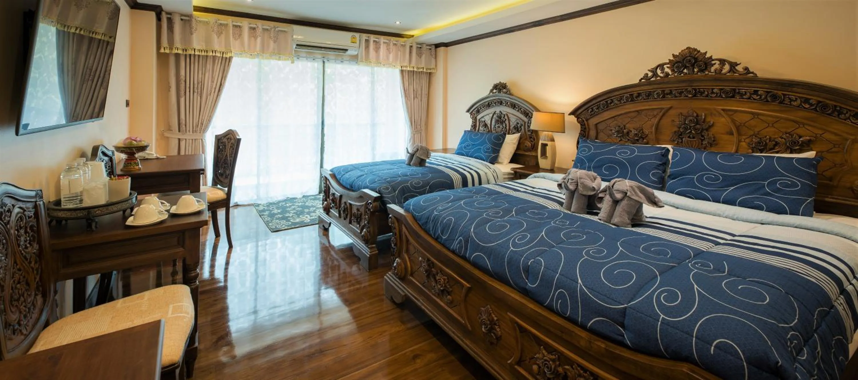 Bed in Thanyawintra Boutique and Spa
