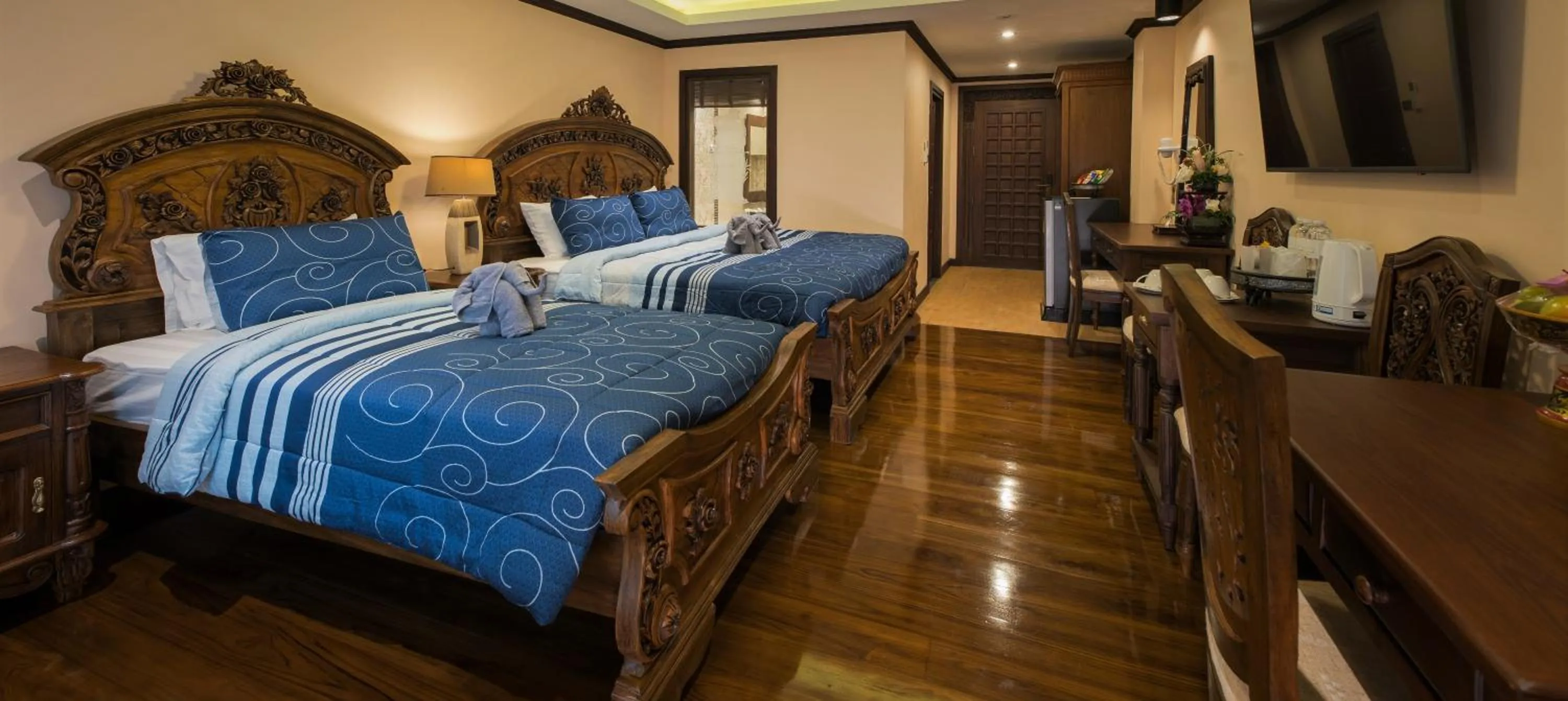 Bed in Thanyawintra Boutique and Spa