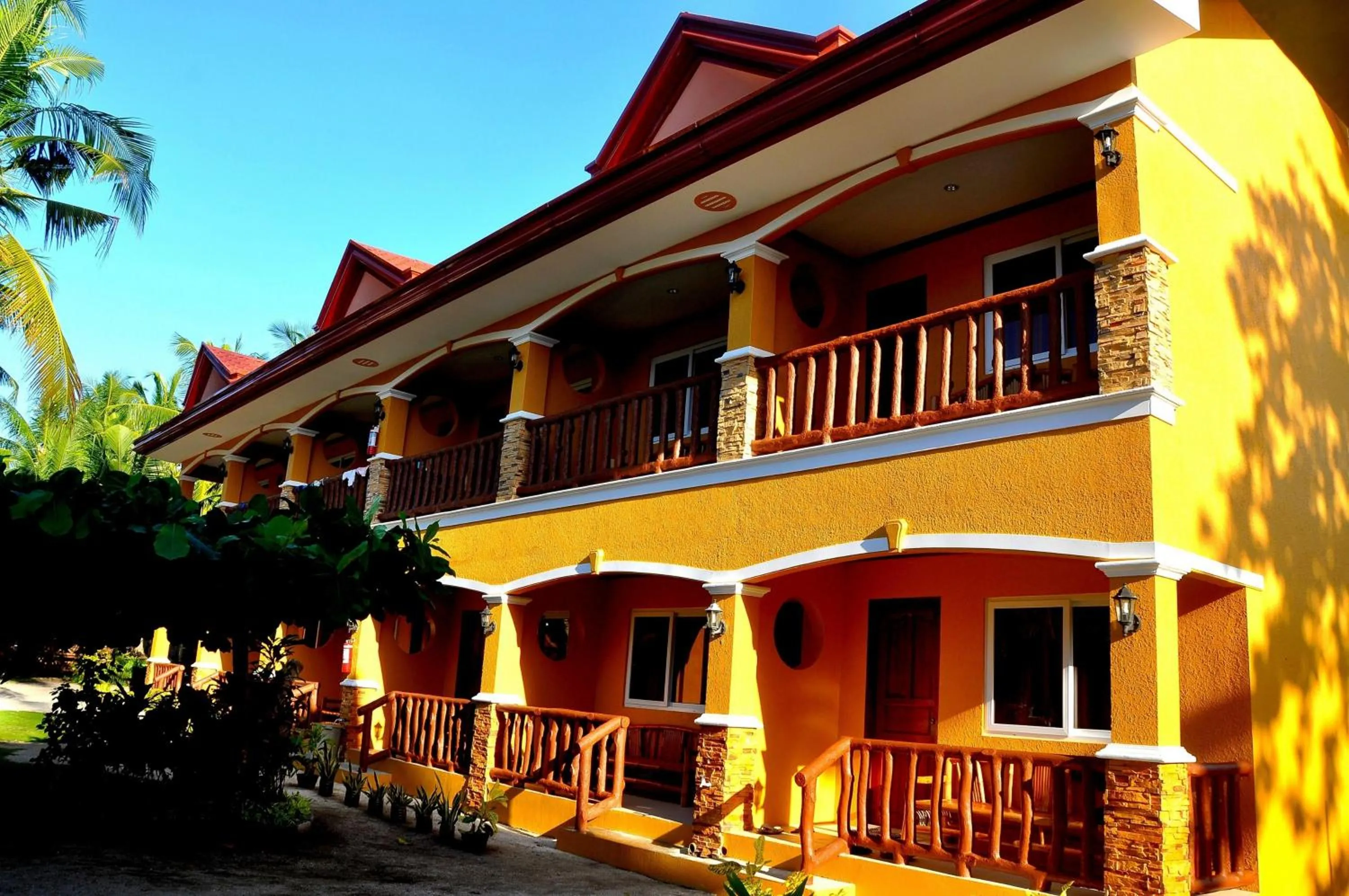 Facade/entrance in SLAM'S Garden Dive Resort