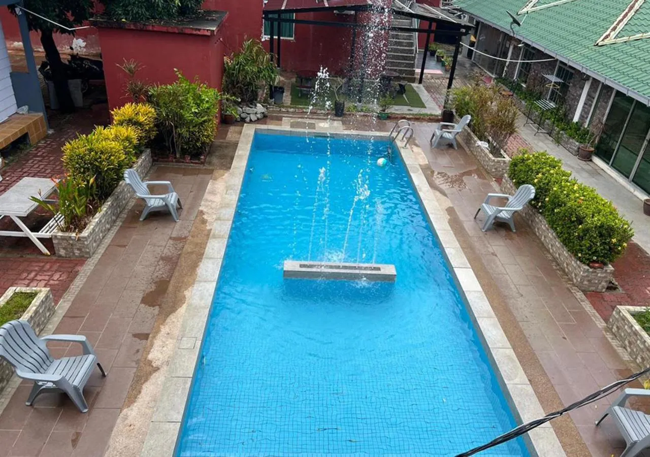 Swimming pool in D'Lima Beach Inn