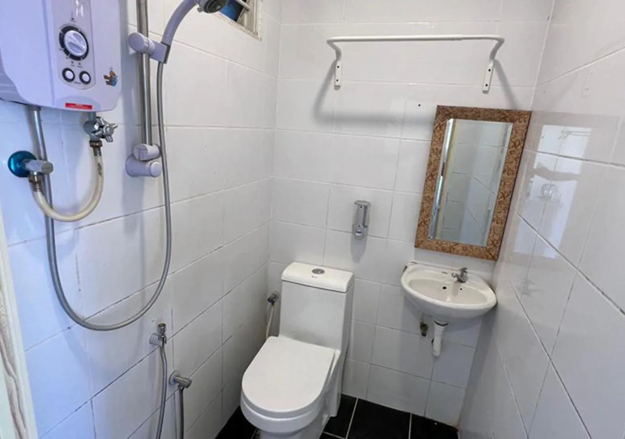 Bathroom in D'Lima Beach Inn