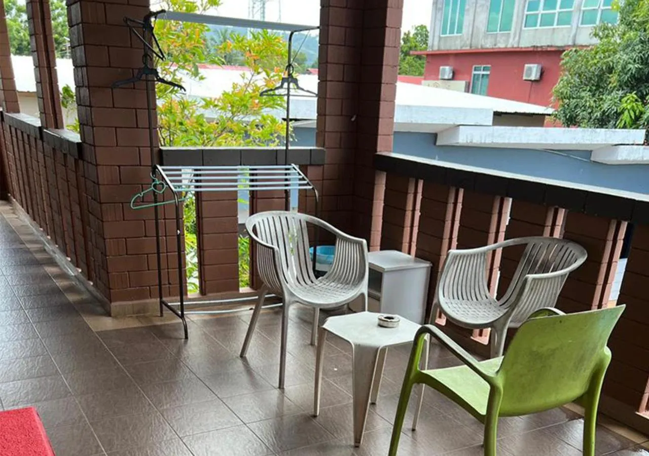 Balcony/Terrace in D'Lima Beach Inn