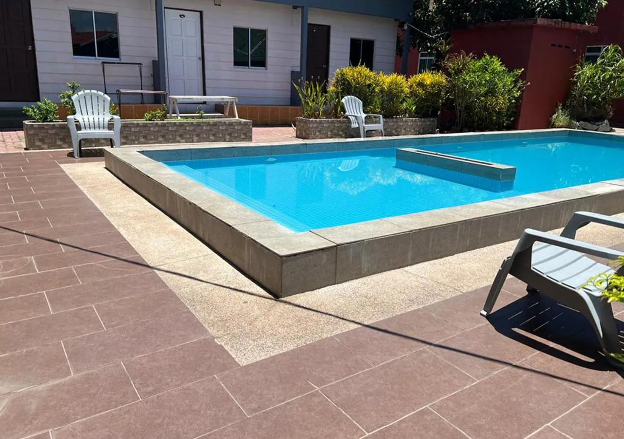 Swimming pool in D'Lima Beach Inn