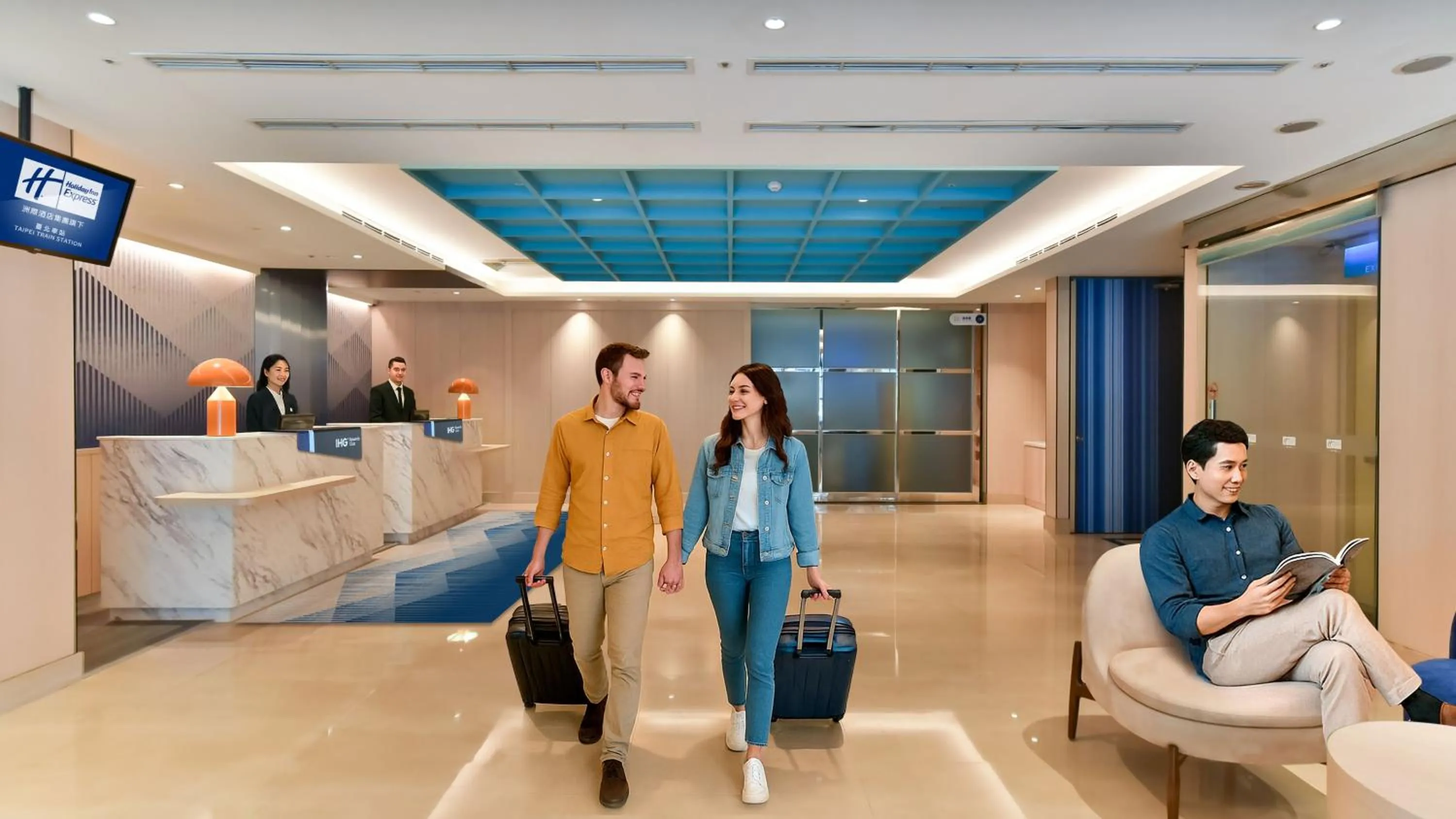 Property building in Holiday Inn Express Taipei Train Station by IHG