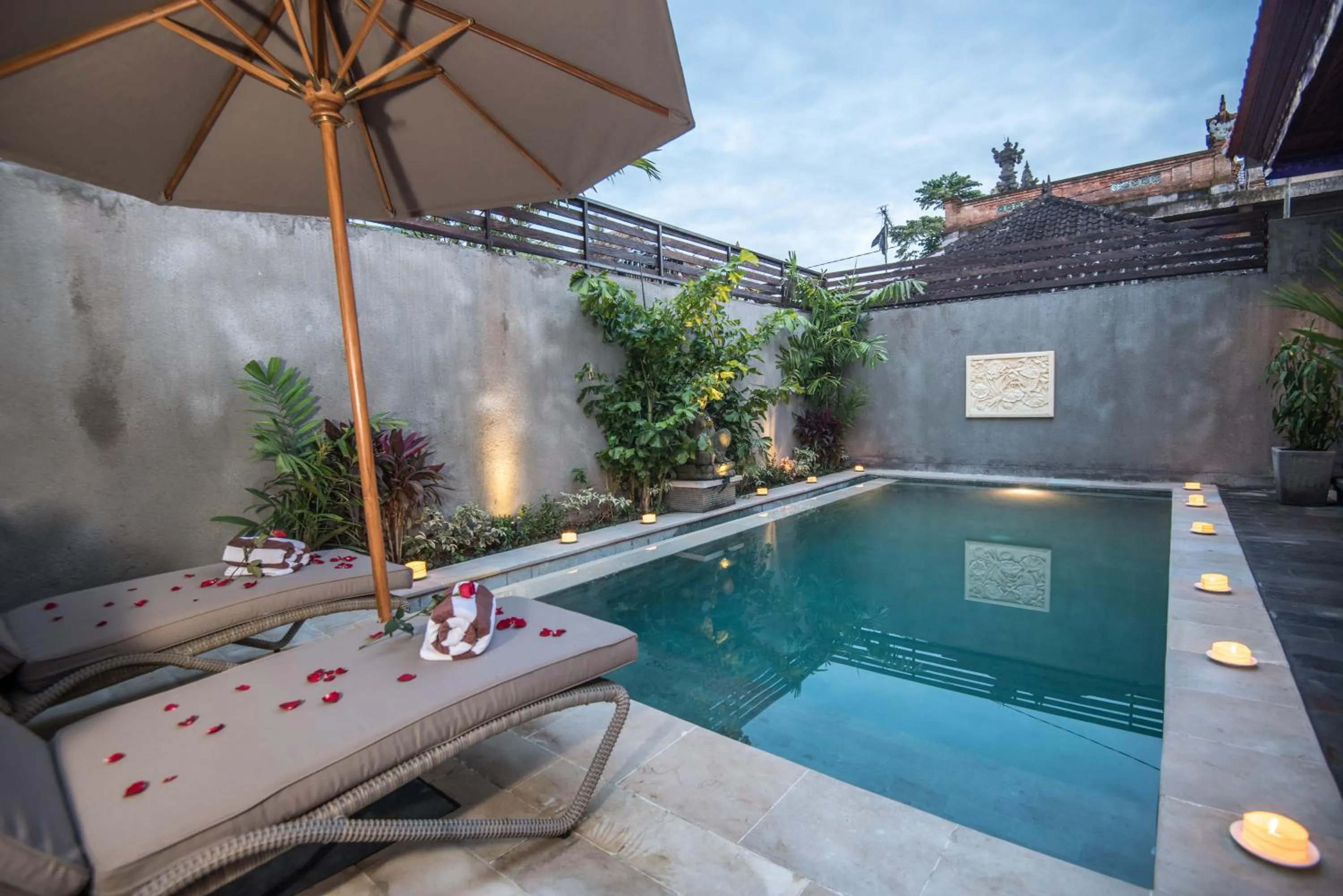 Swimming pool in Secret Bunutan Ubud Villa