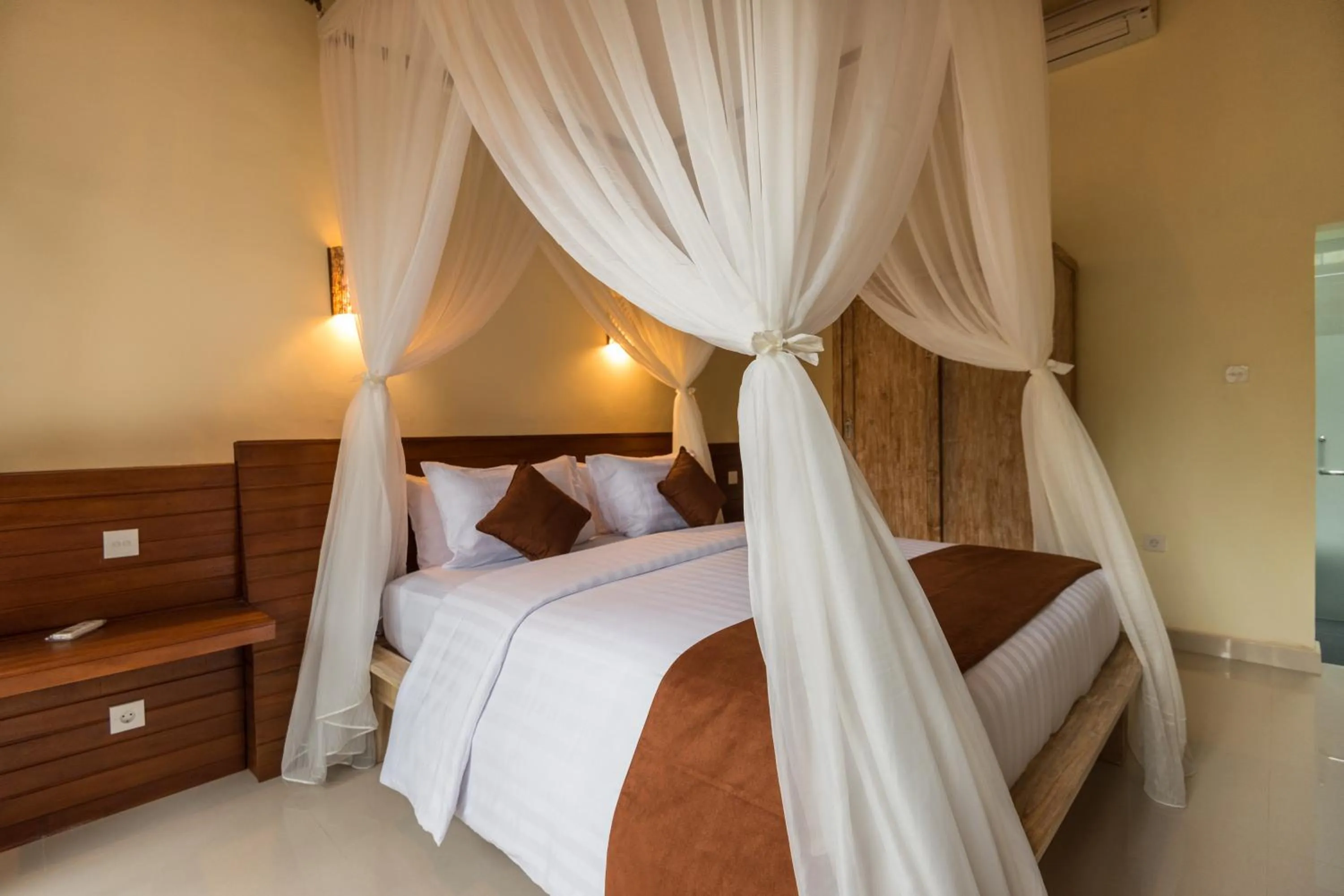 Bedroom, Bed in Secret Bunutan Ubud Villa