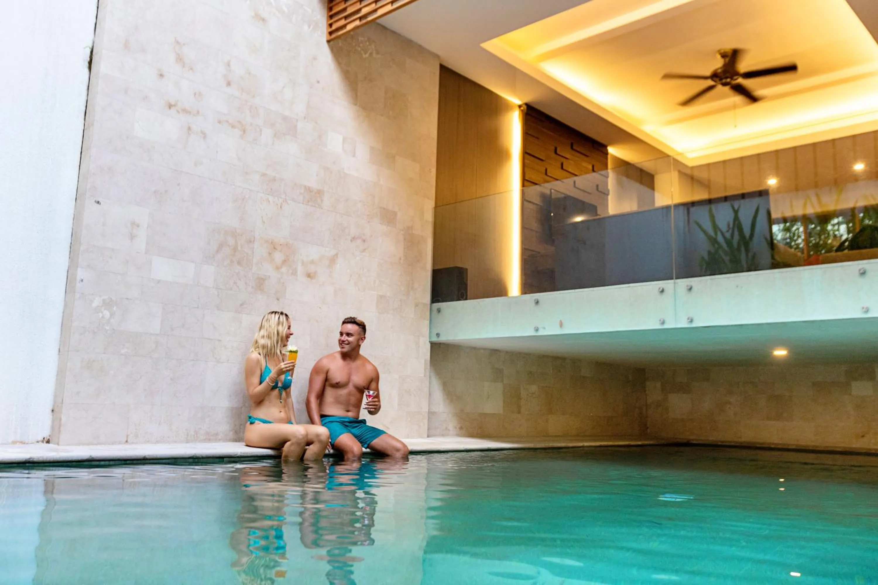 Swimming pool in Villa Kayu Raja